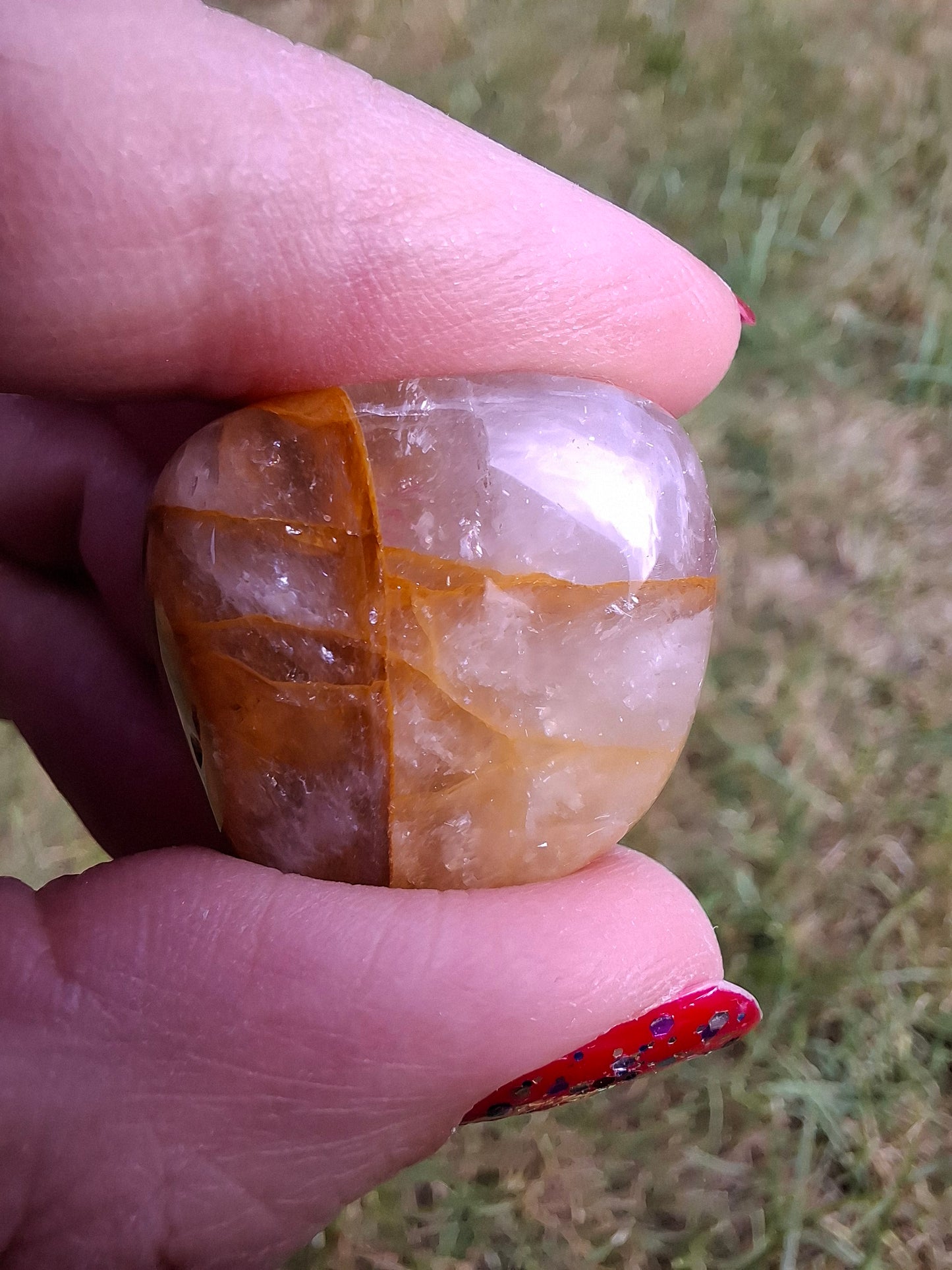 Golden Healer, Tumble Stone, Crystal (Ref: T195)