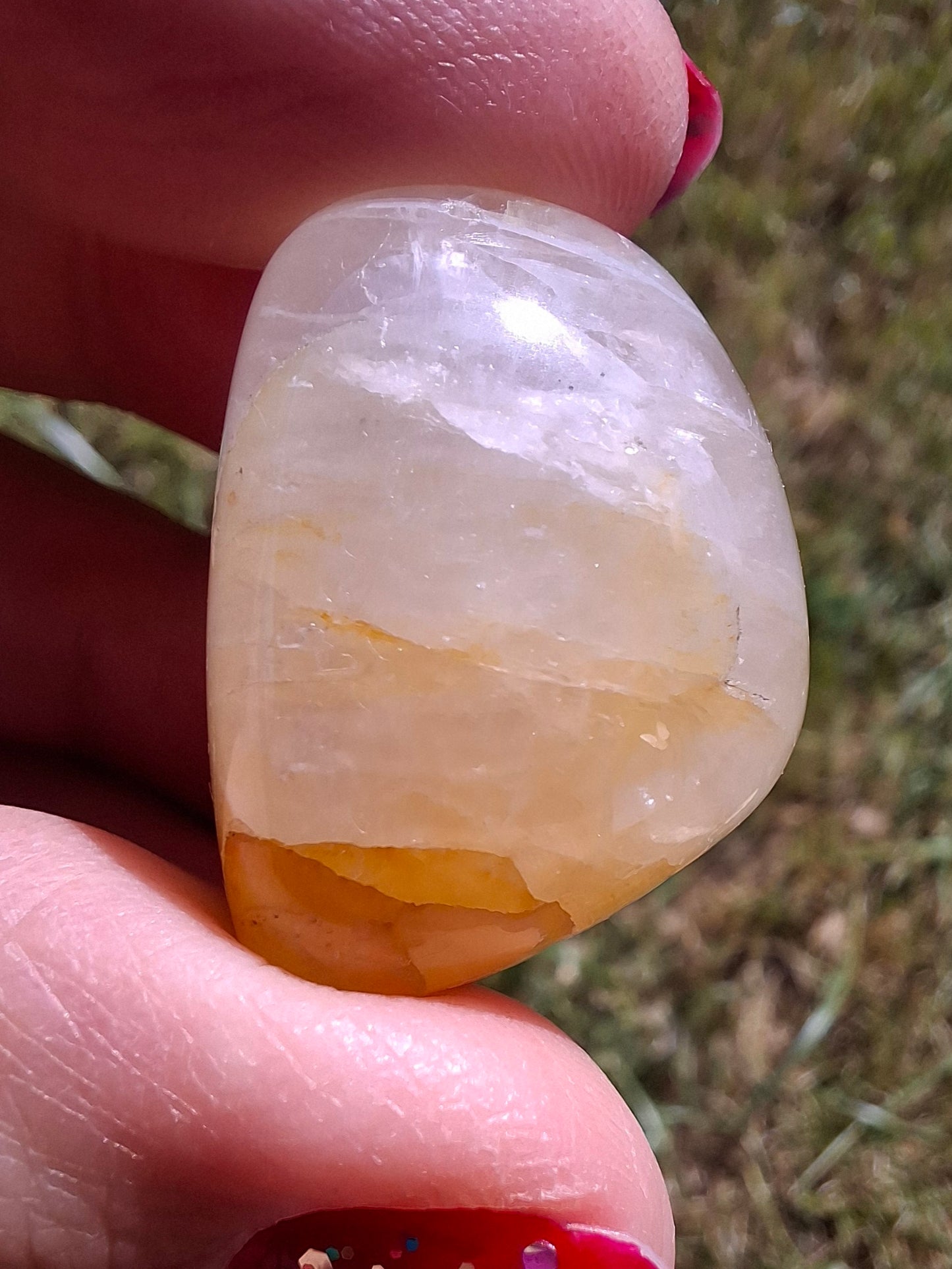 Golden Healer, Tumble Stone, Crystal (Ref: T189)