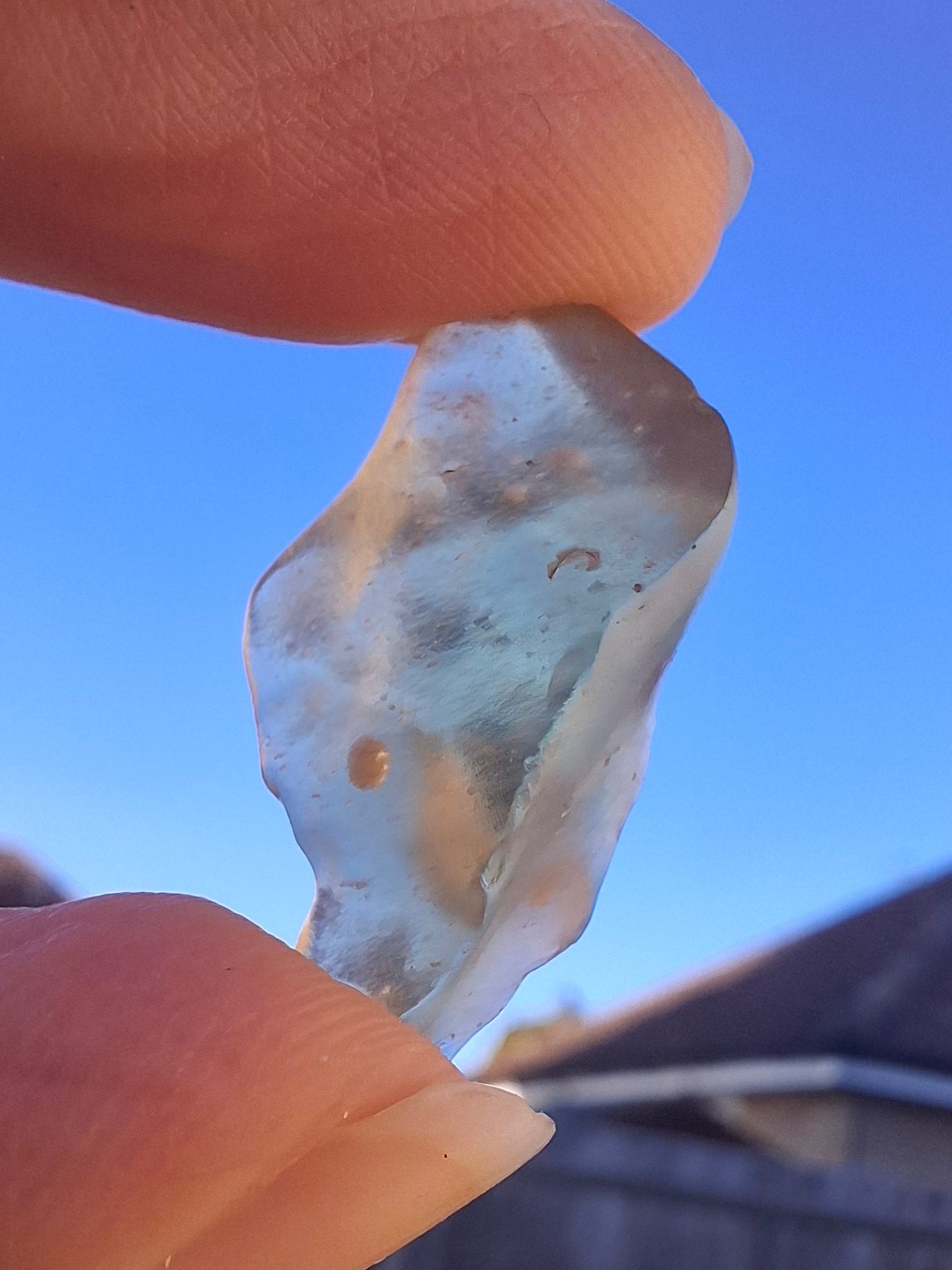 Libyan Desert Glass Piece, 3.04g, Tektite (Ref: LE4)
