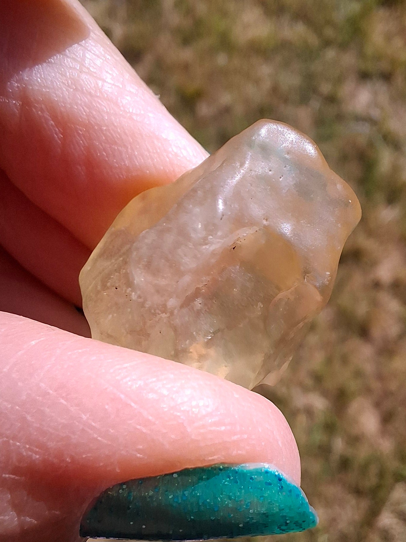 Libyan Desert Glass Piece, 5.58g, Tektite