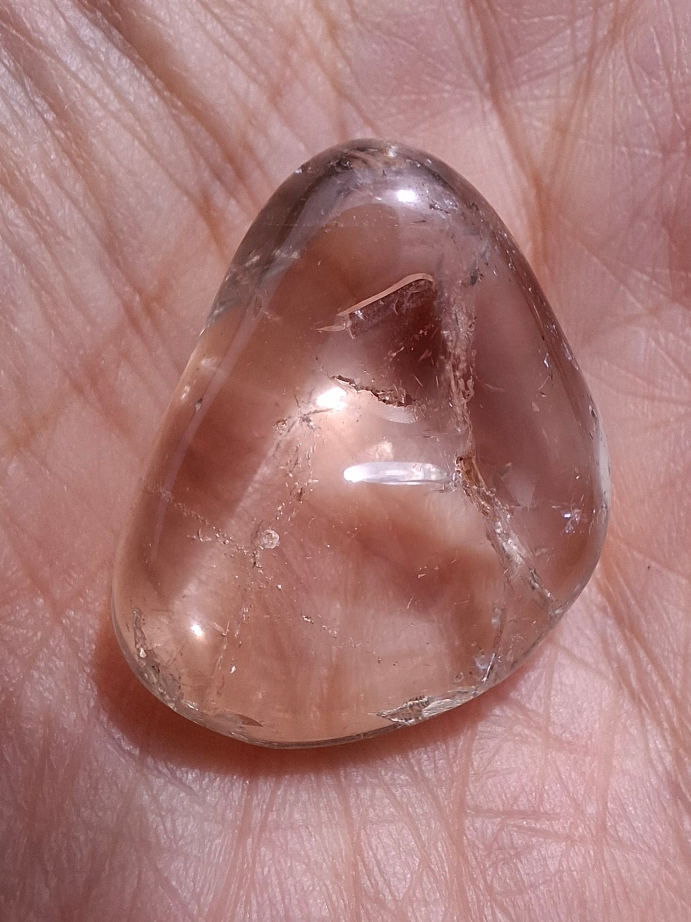 Smoky Quartz, Tumble Stone, Crystal (Ref: T105)