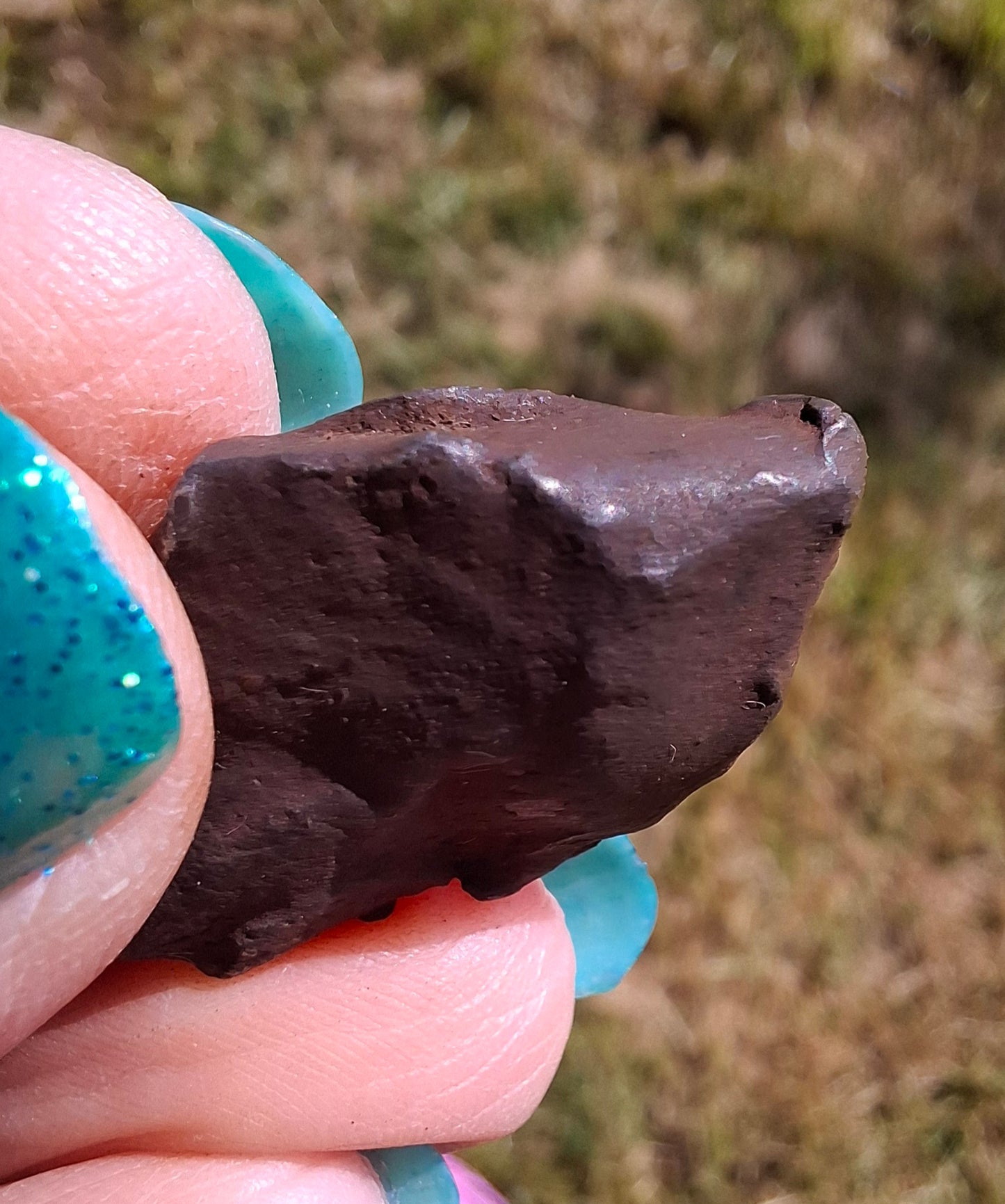 Gebel Kamil Iron Meteorite, 13.55g (Ref: K41)