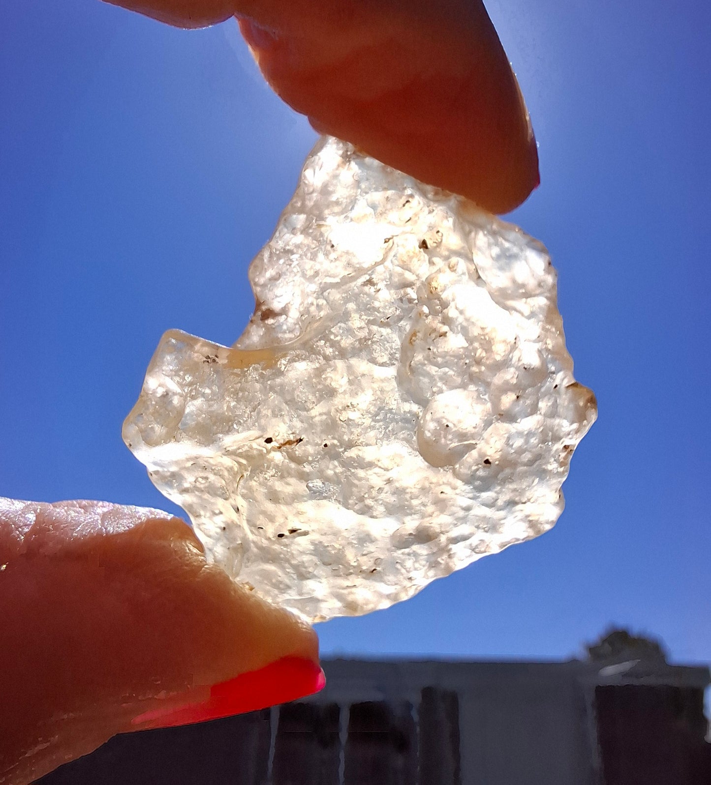 Libyan Desert Glass Piece, 10.00g, Tektite