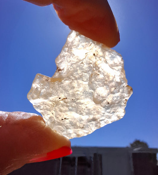 Libyan Desert Glass Piece, 10.00g, Tektite