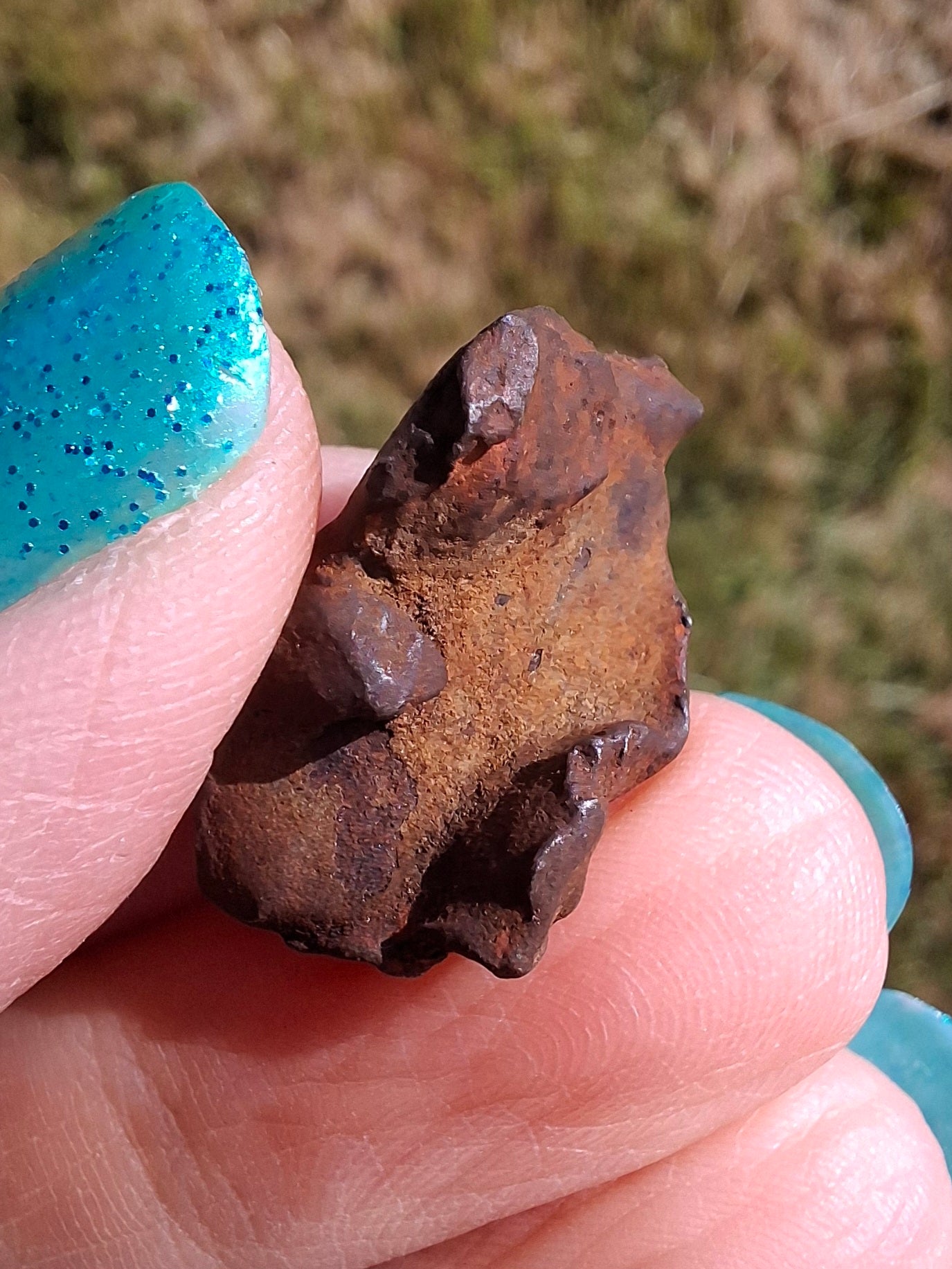 Gebel Kamil Iron Meteorite, 8.29g (Ref: K34)