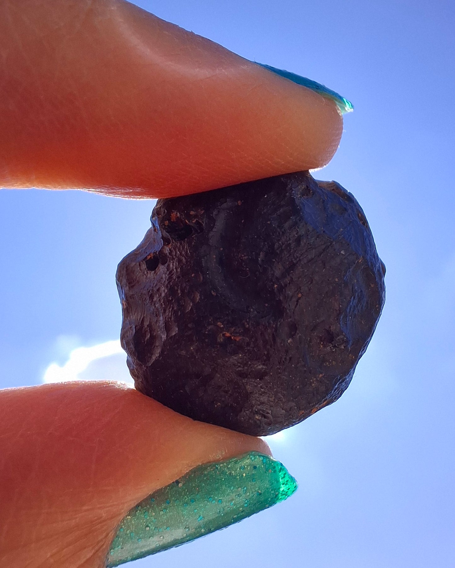 Philippinite (Rizalite), 10.64g, Tektite