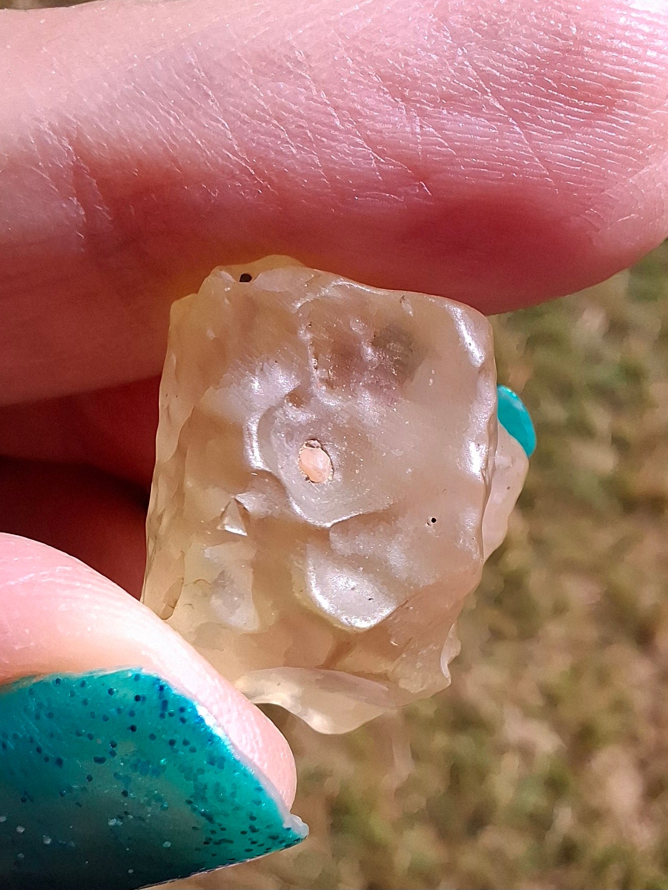 Libyan Desert Glass Piece, 5.58g, Tektite