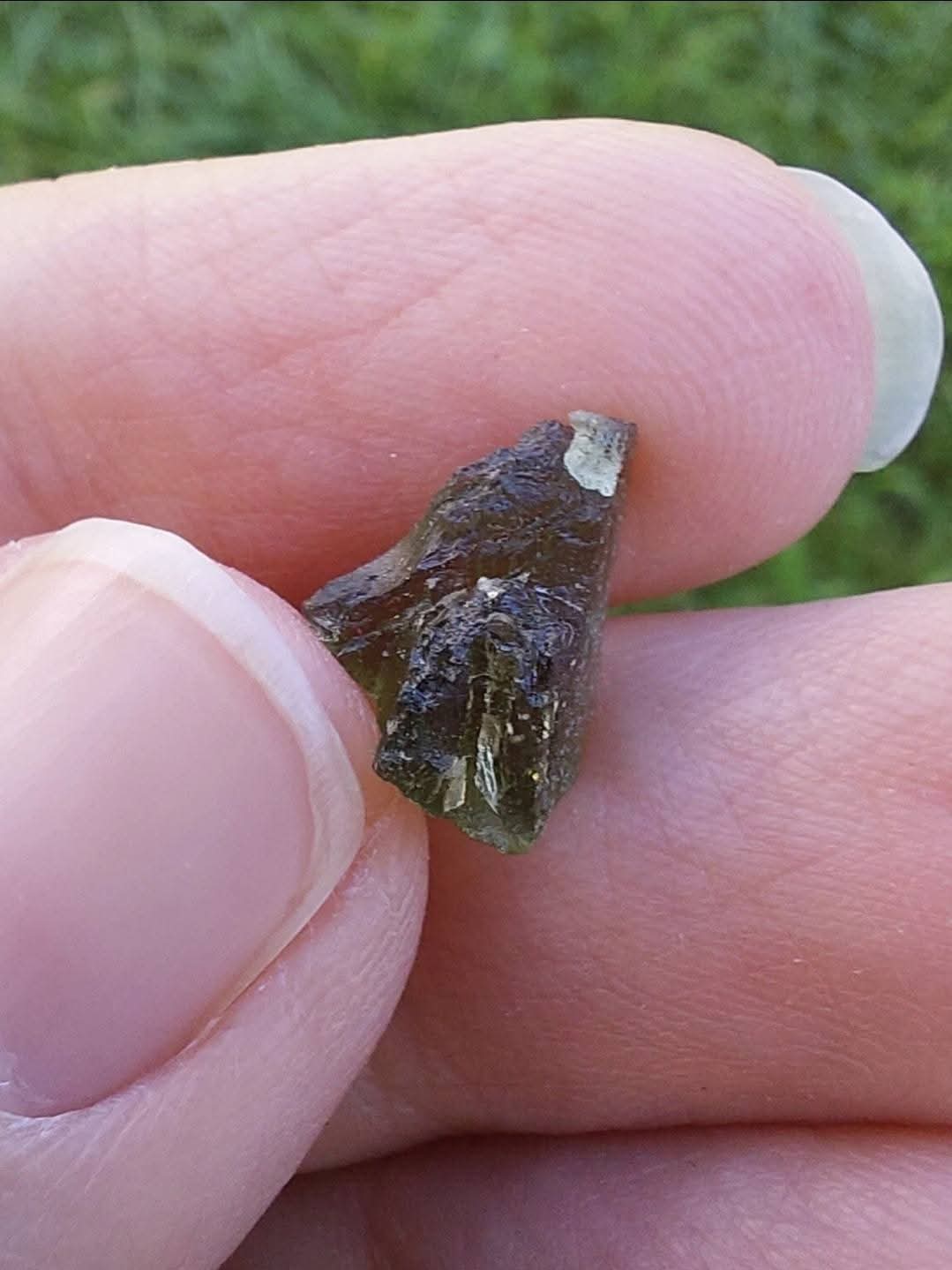Moldavite Piece, 0.51g, Tektite (Ref: 873)