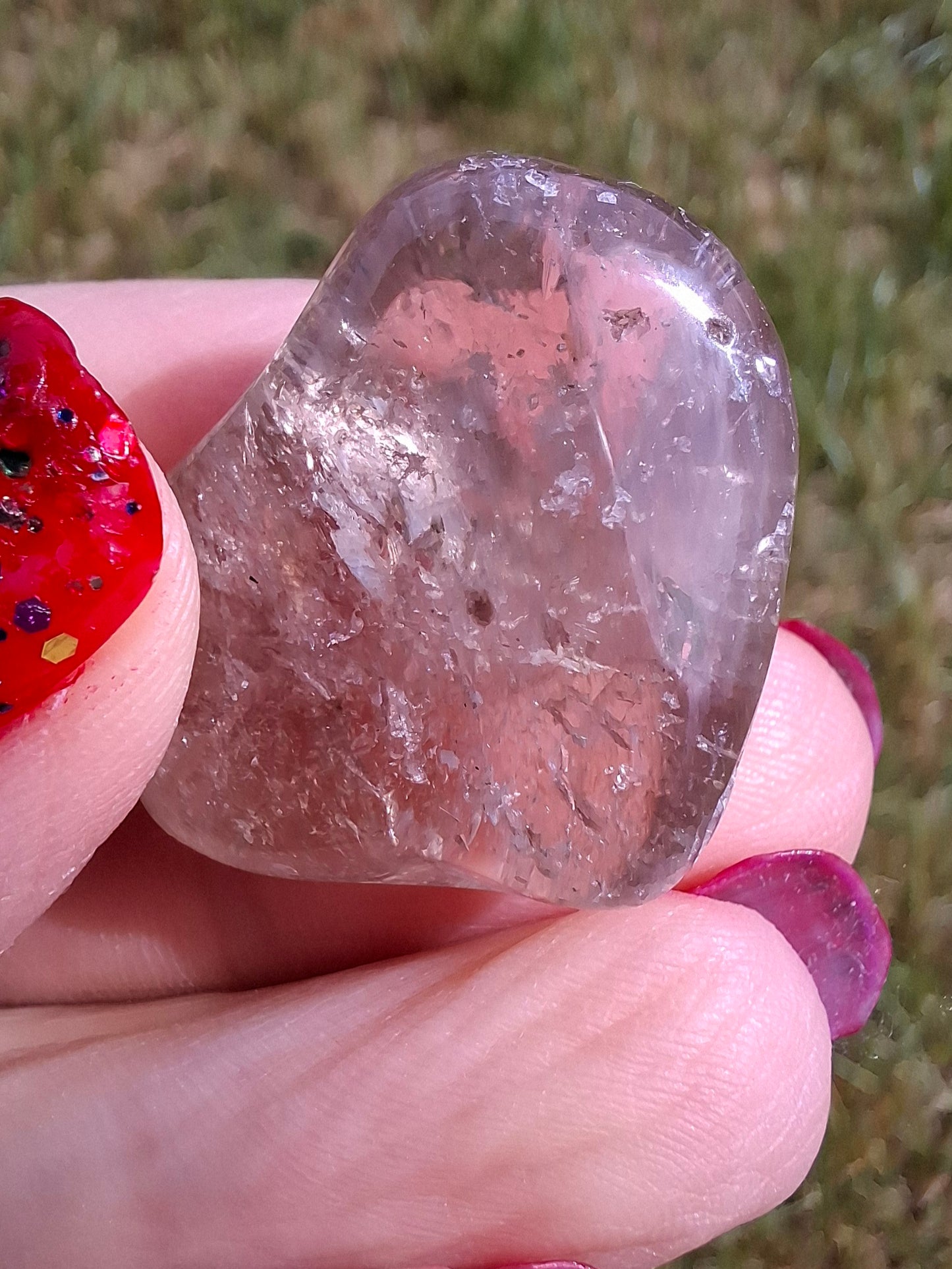 Smoky Quartz, Tumble Stone, Crystal (Ref: T108)