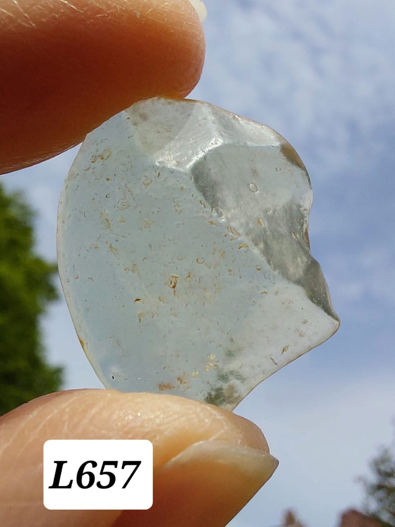Libyan Desert Glass Piece, 3.77g, Tektite
