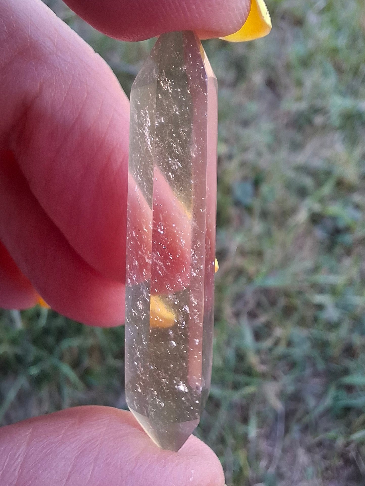 Libyan Desert Glass DT Carving, 4.71g, Tektite (Ref: LDT2)