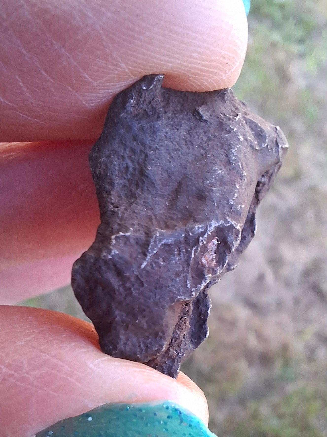 Gebel Kamil Iron Meteorite, 12.64g (Ref: K31)