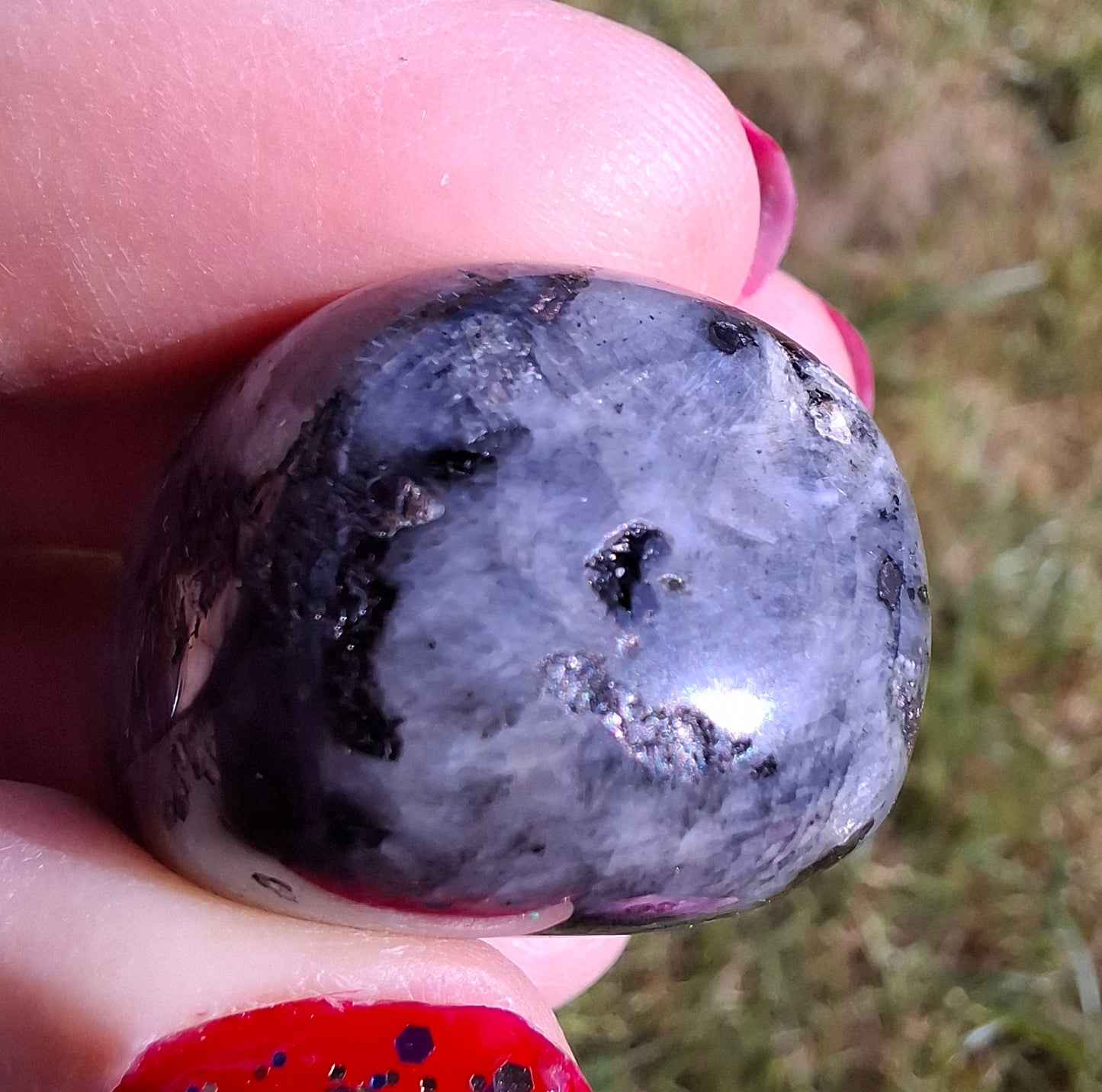 Larvikite, Tumble Stone, Crystal (Ref: T127)