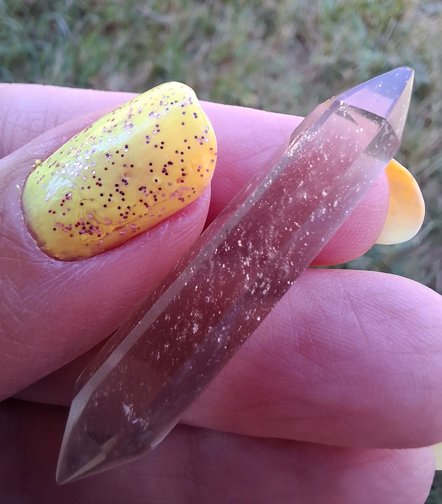 Libyan Desert Glass DT Carving, 4.71g, Tektite (Ref: LDT2)