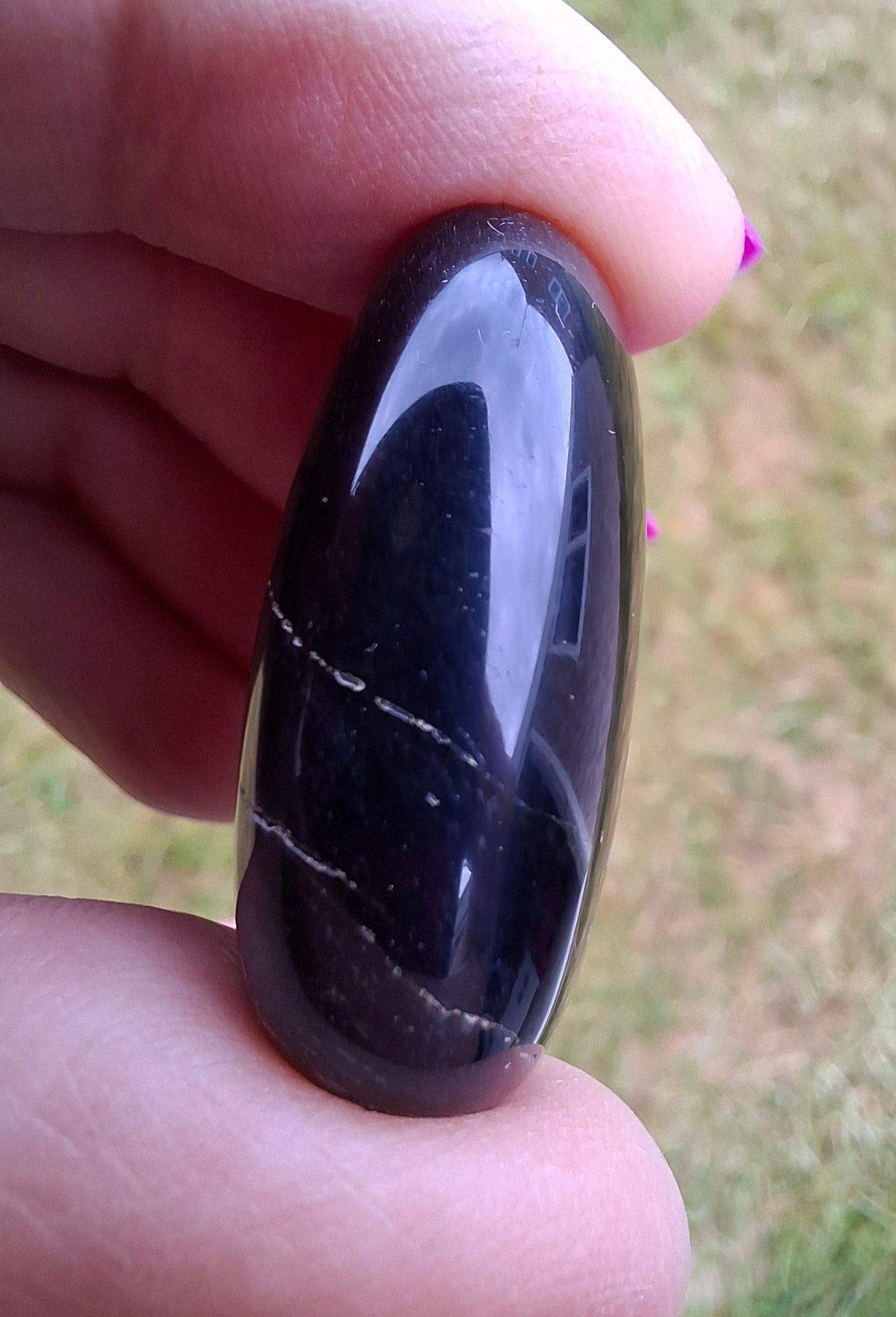 Blue Tigers Eye, Tumble Stone, Crystal (Ref: T20)