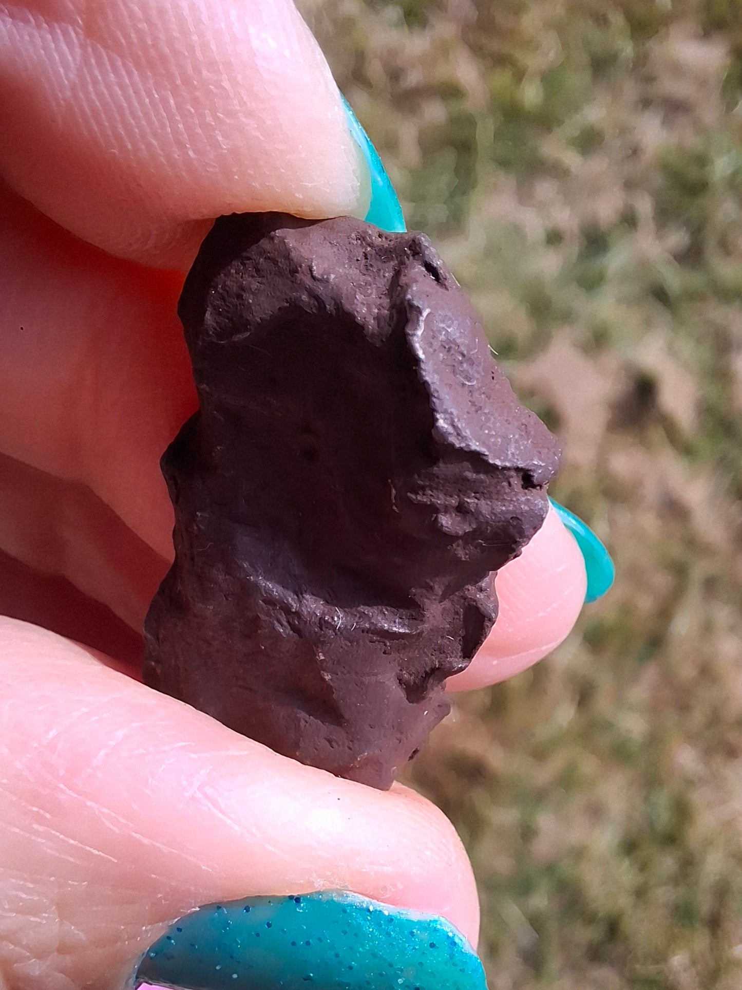 Gebel Kamil Iron Meteorite, 12.80g (Ref: K33)