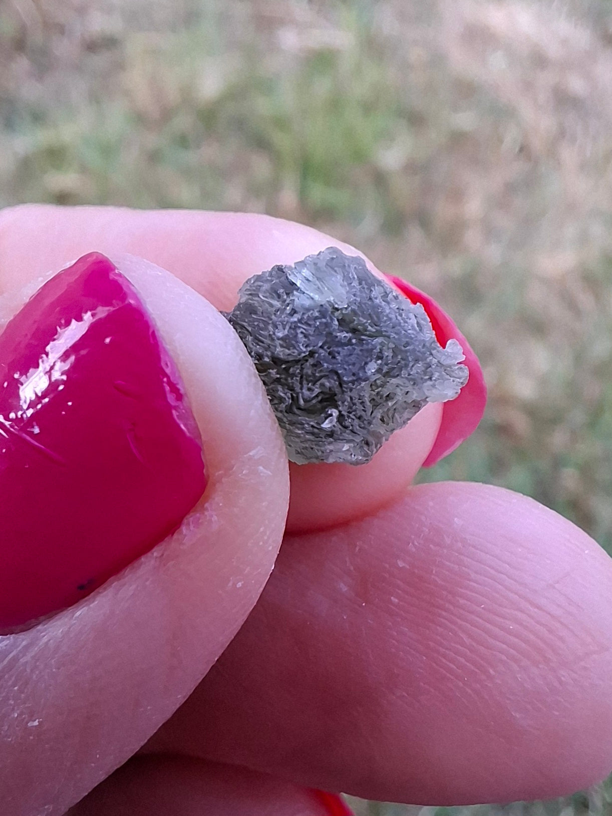 Moldavite Piece, SNOWFLAKE, FROSTED, BRUSNA, Tektite (Ref: 1492)