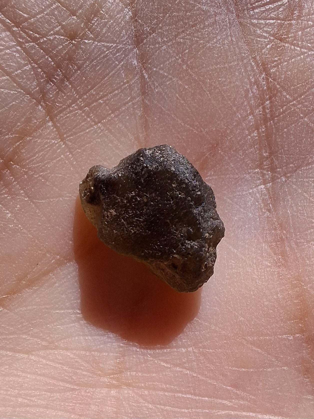 Moldavite Piece, 0.80g, Tektite (Ref: 1402)