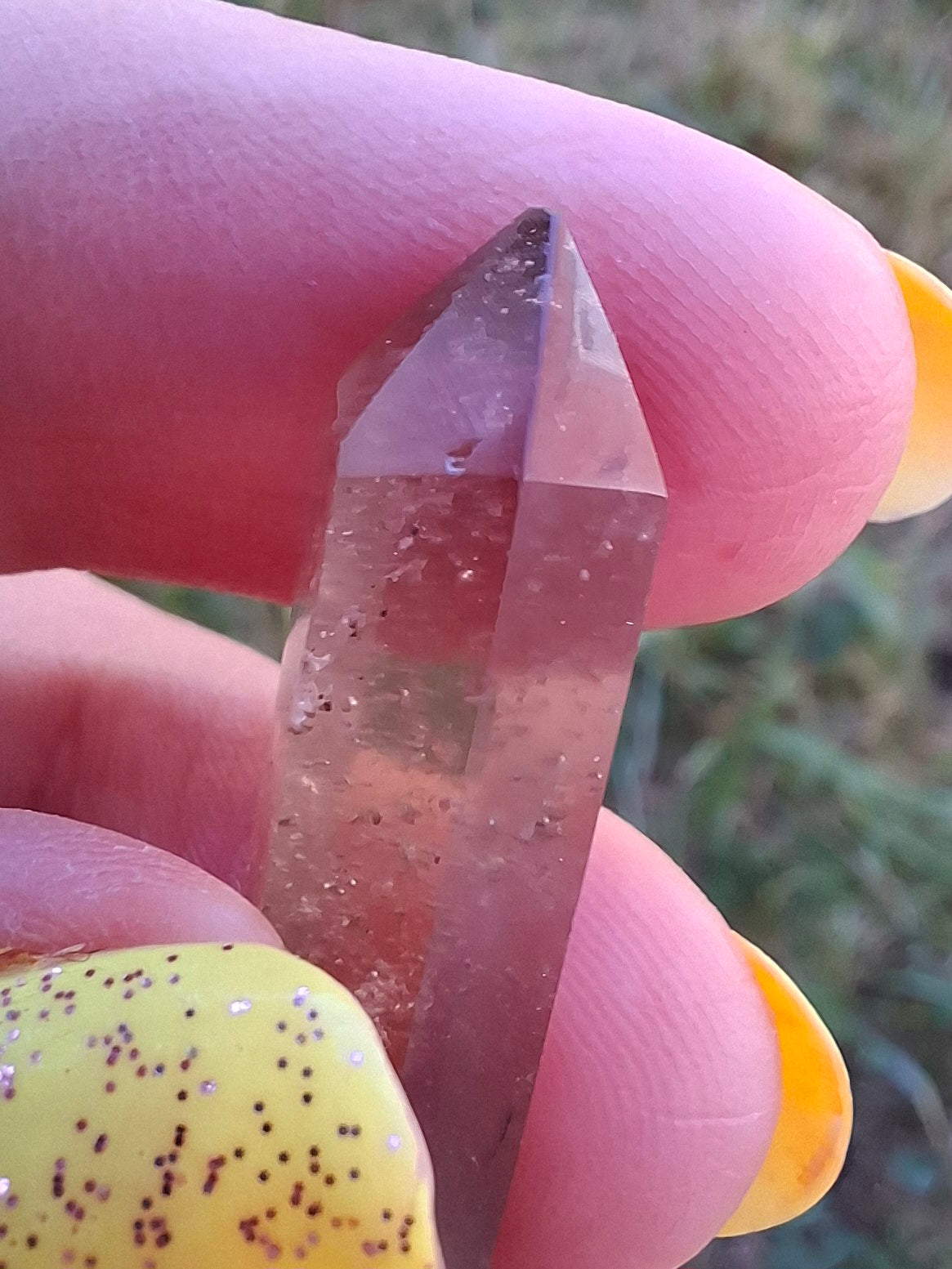 Libyan Desert Glass DT Carving, 4.22g, Tektite (Ref: LDT6)