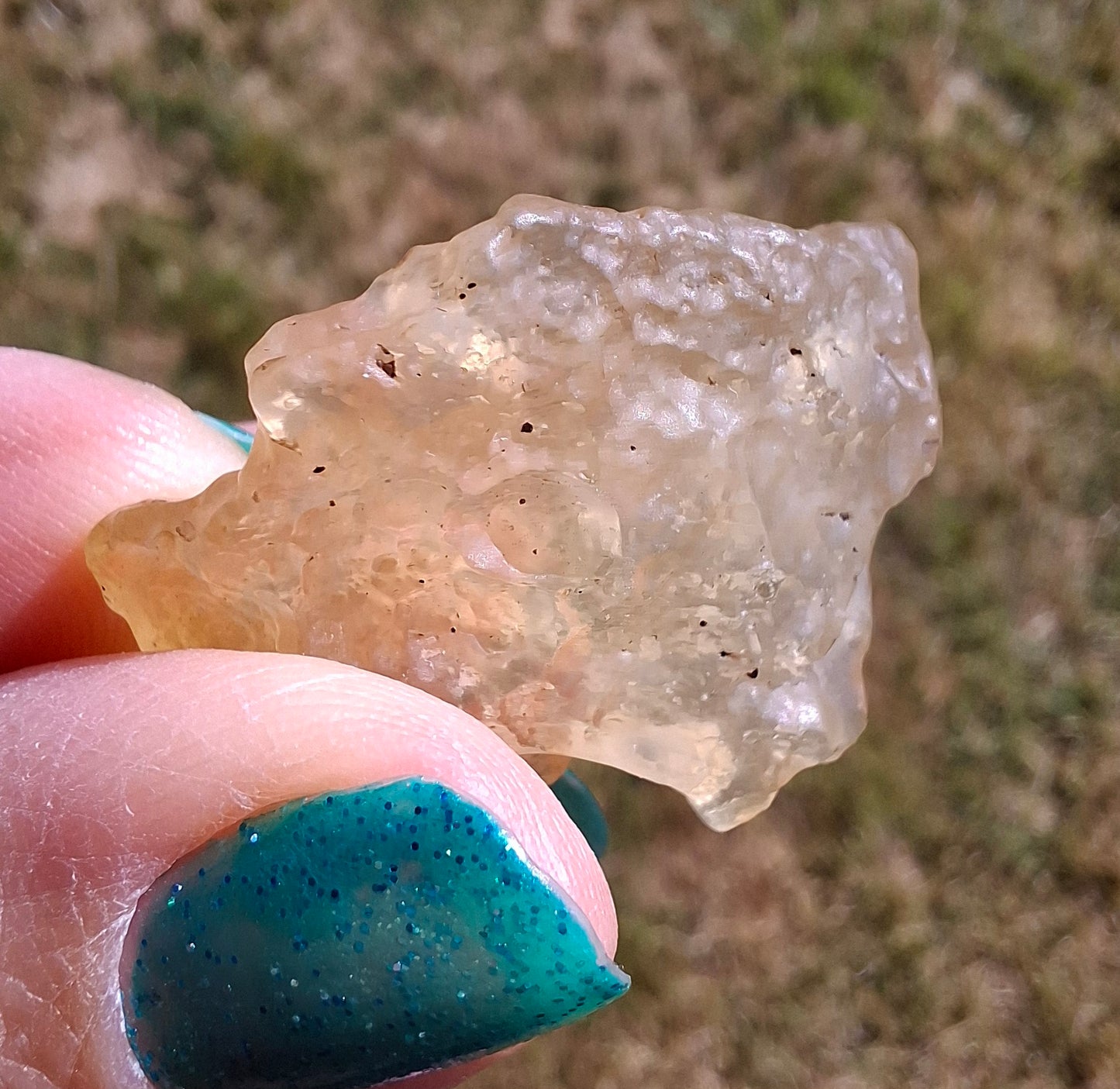 Libyan Desert Glass Piece, 10.00g, Tektite