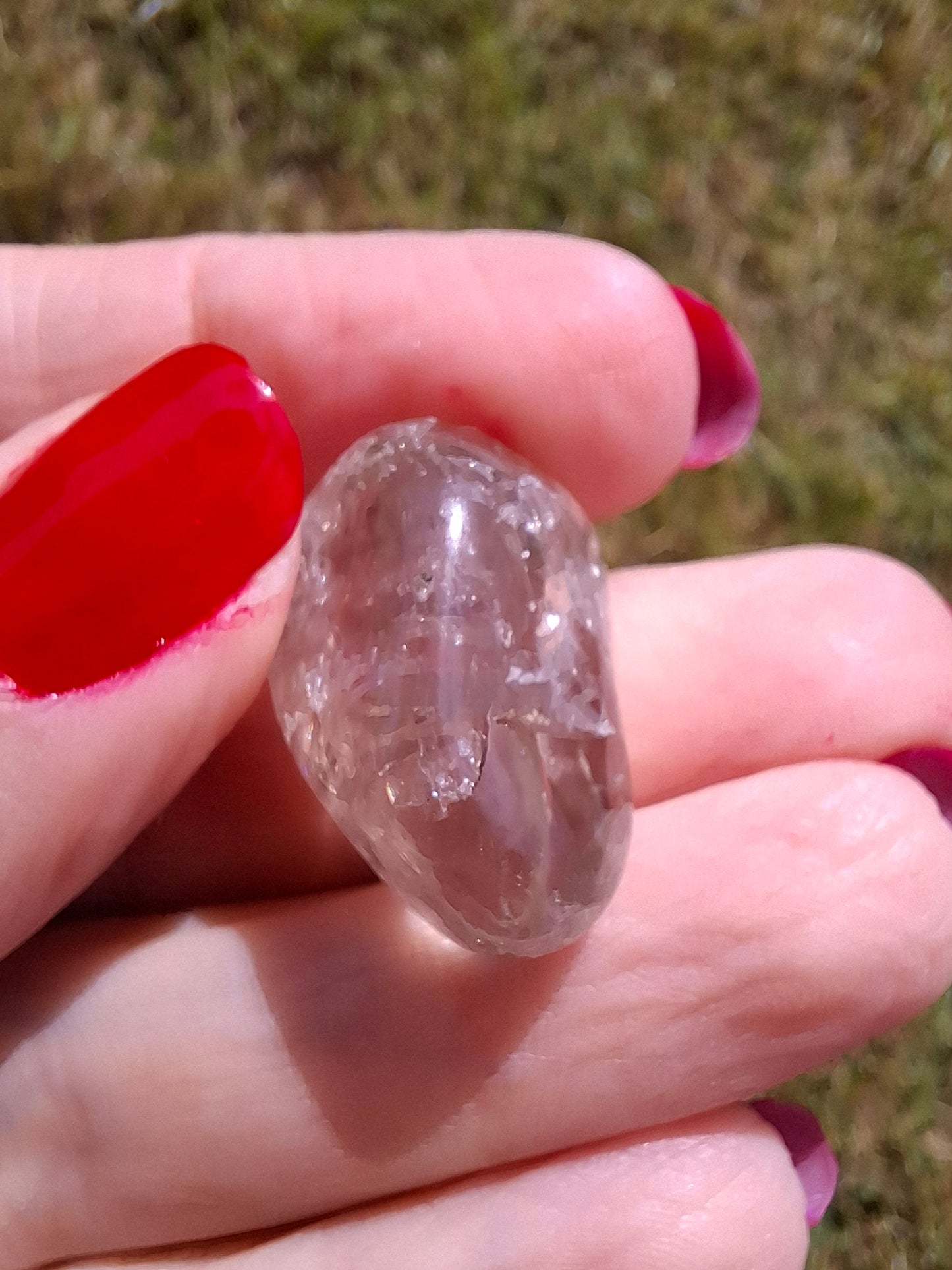 Smoky Quartz, Tumble Stone, Crystal (Ref: T102)