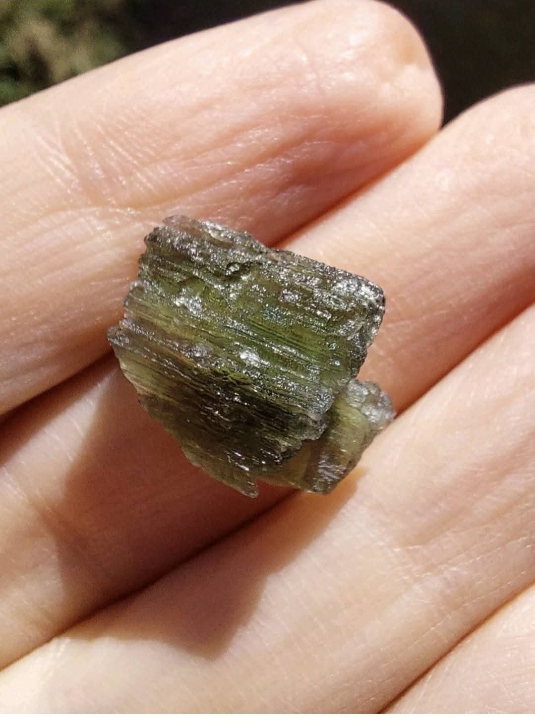 Moldavite Piece, 1.64g, Tektite (Ref 889)