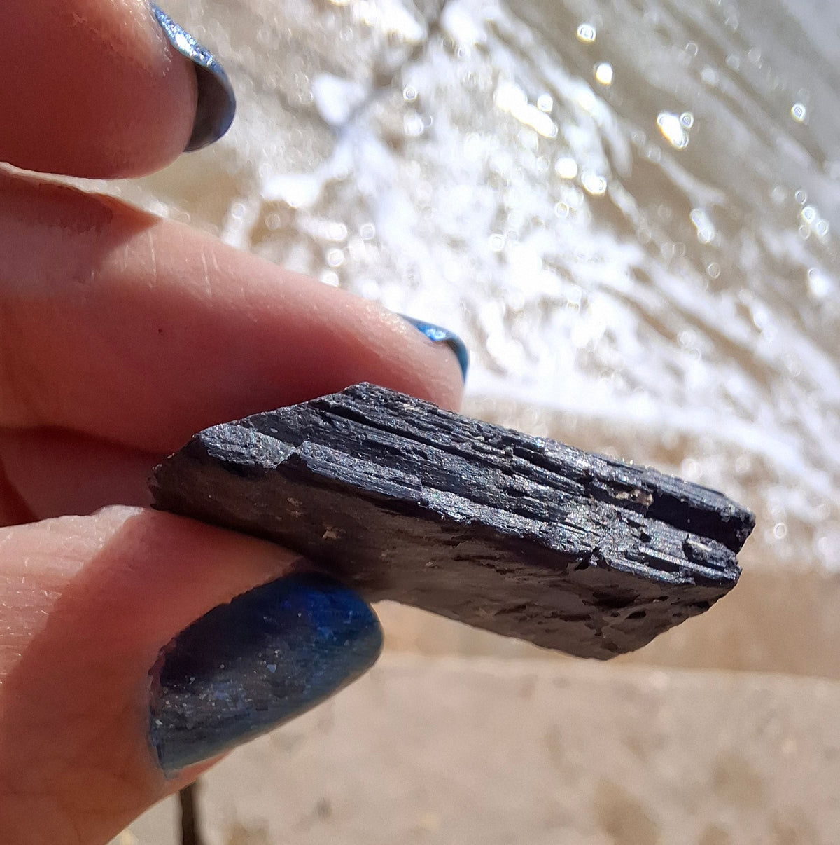 Black Tourmaline RAW, 11.97g, Crystal (Ref: RBT5)