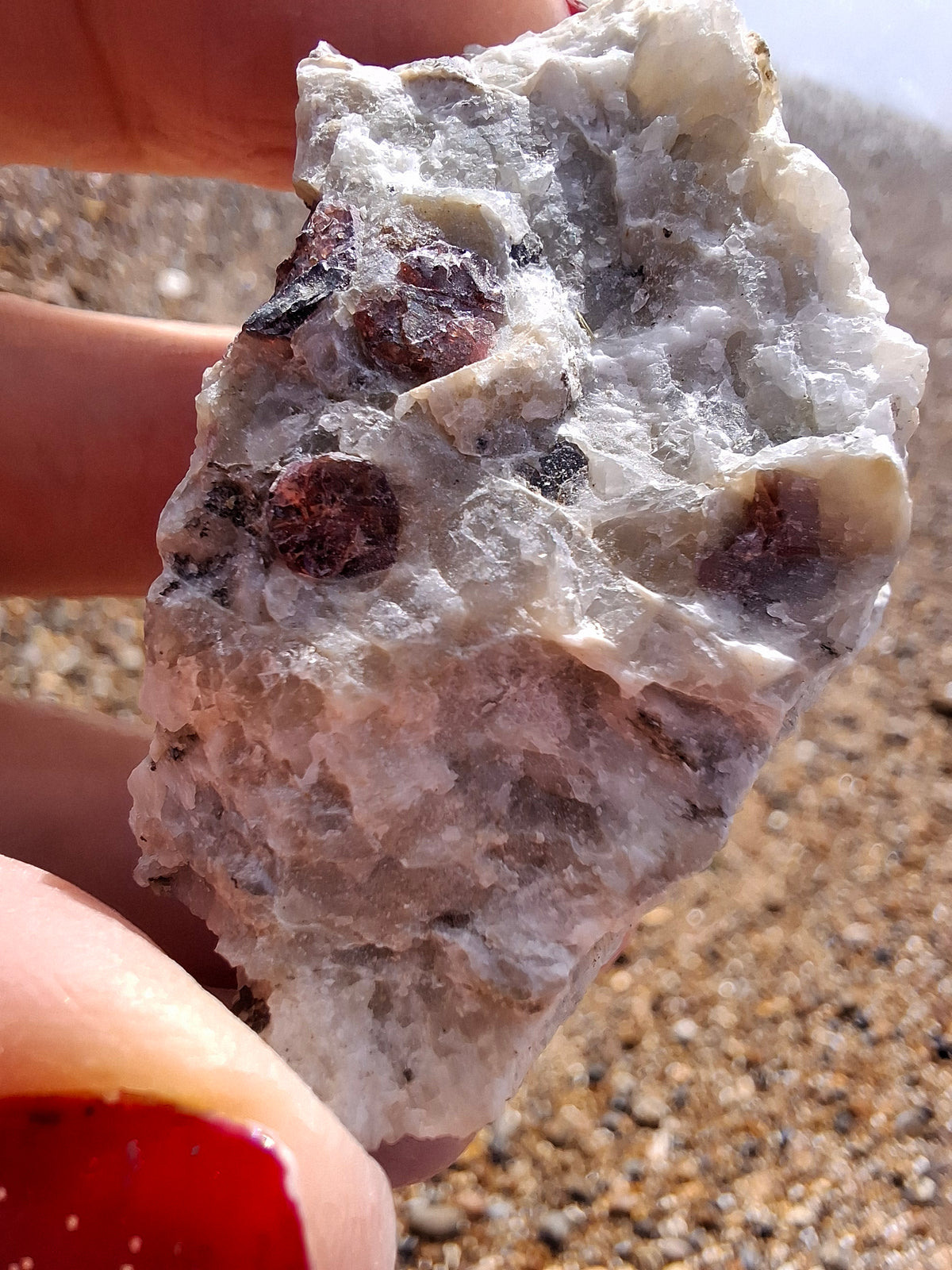 (Dig your own) Garnet in Matrix, Crystal (Ref: RG3)