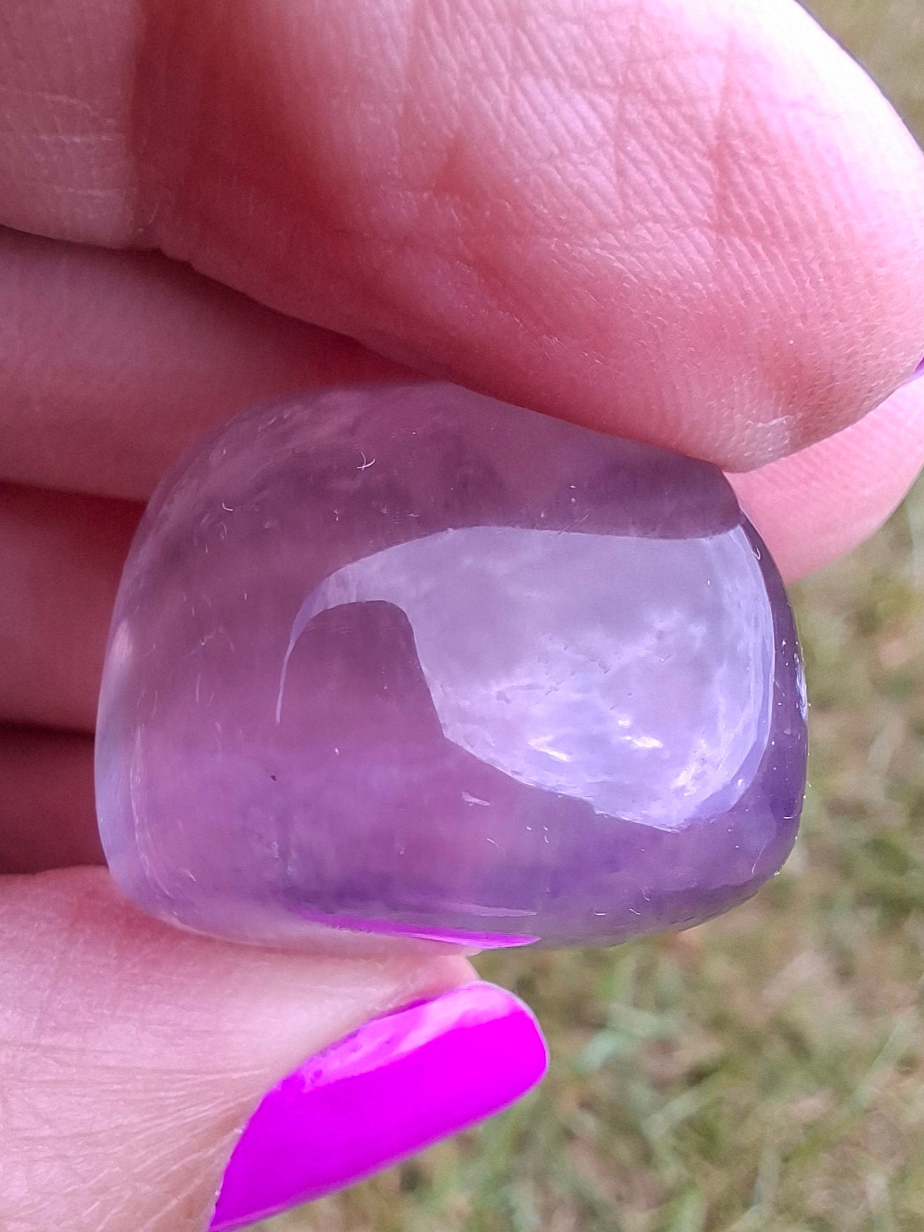 Fluorite, Tumble Stone, Crystal (Ref: T52)