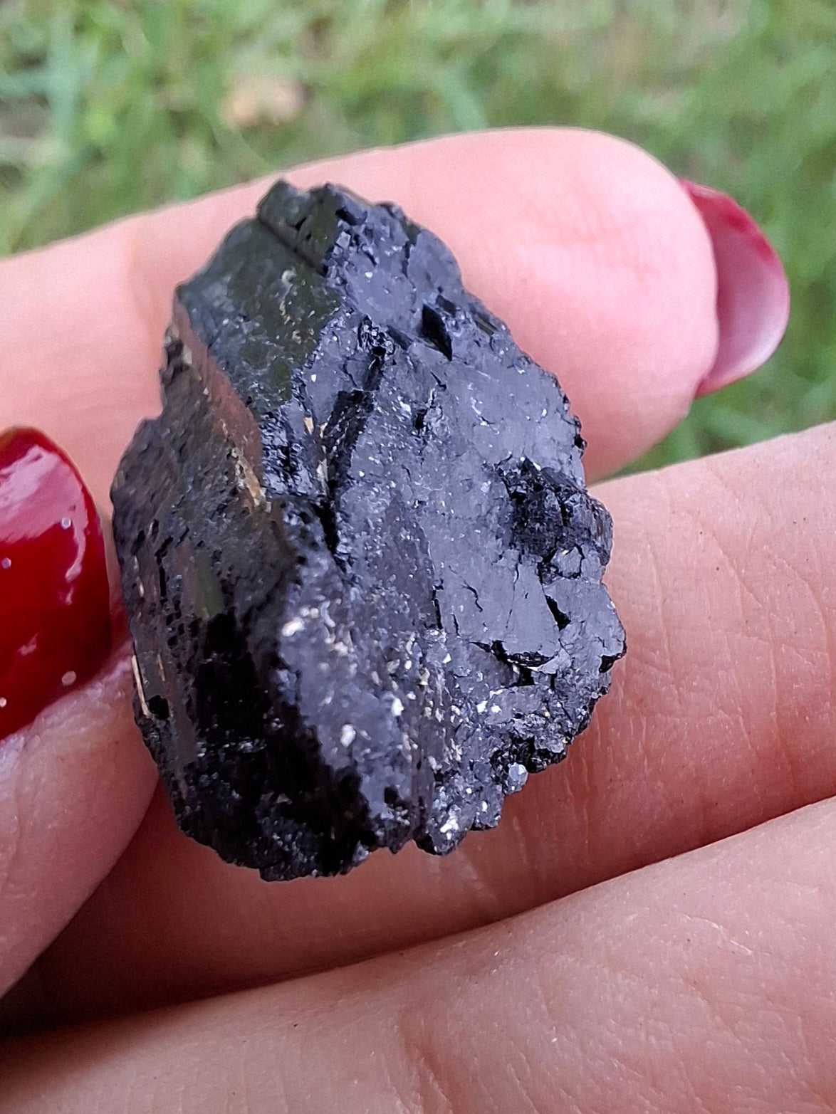 Black Tourmaline RAW, 9.43g, Crystal (Ref: RBT20)