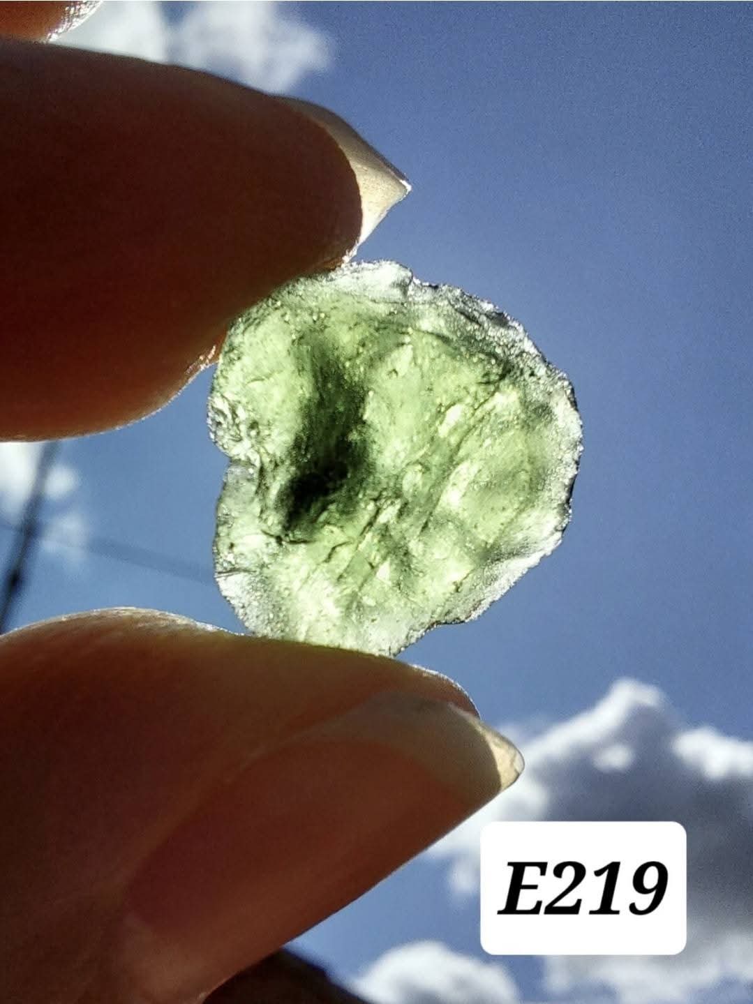 Moldavite Piece, 1.40g, Tektite (Ref: E219)