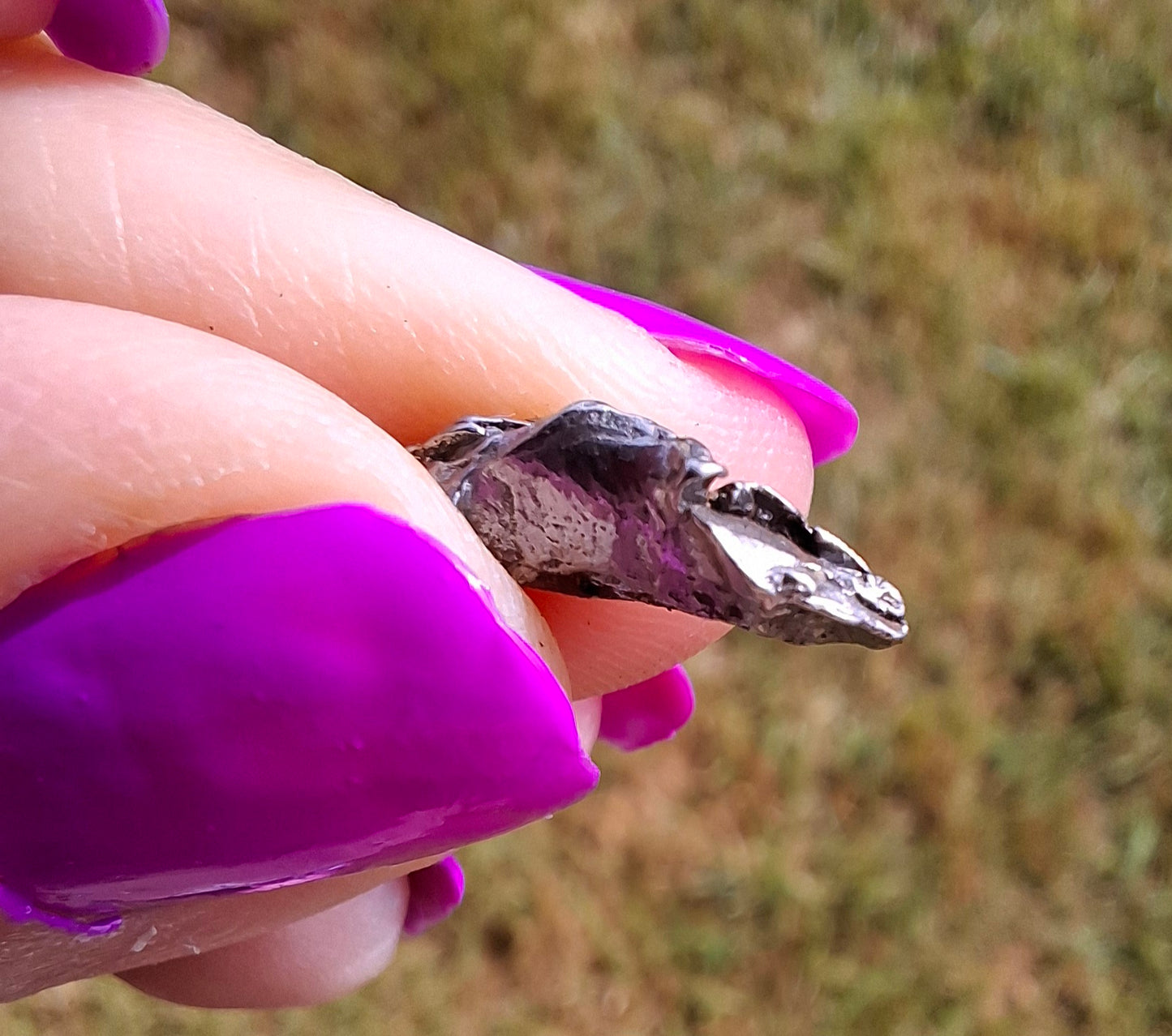 Campo del Cielo, 0.99g, Nickel Iron Meteorite (Ref: C8)