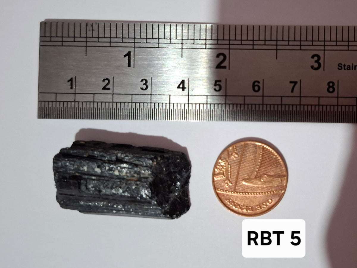 Black Tourmaline RAW, 11.97g, Crystal (Ref: RBT5)