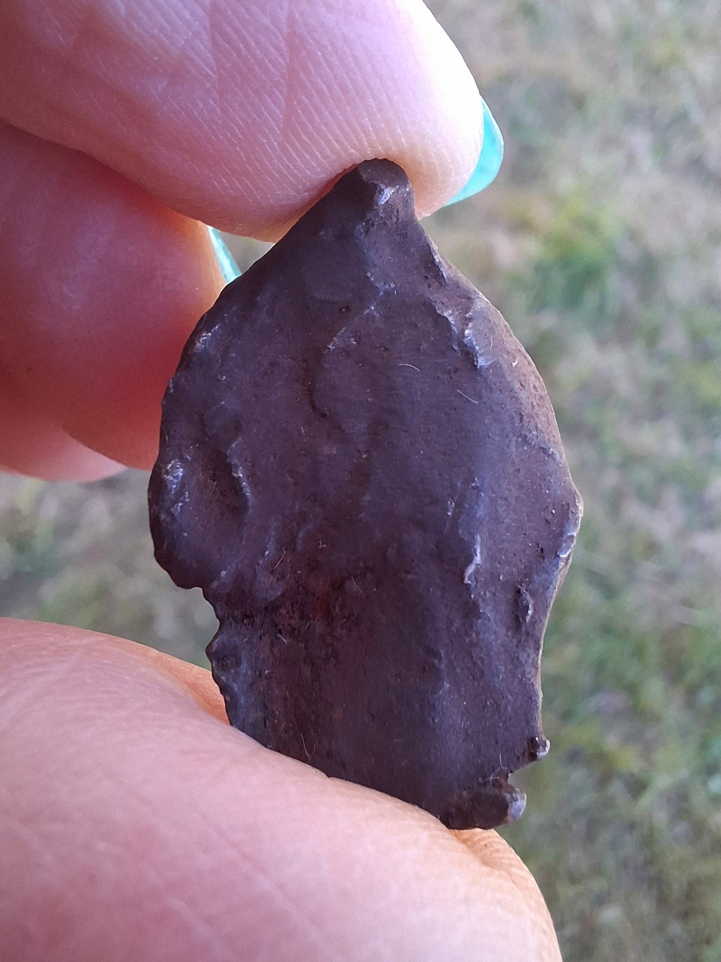 Gebel Kamil Iron Meteorite, 13.55g (Ref: K41)
