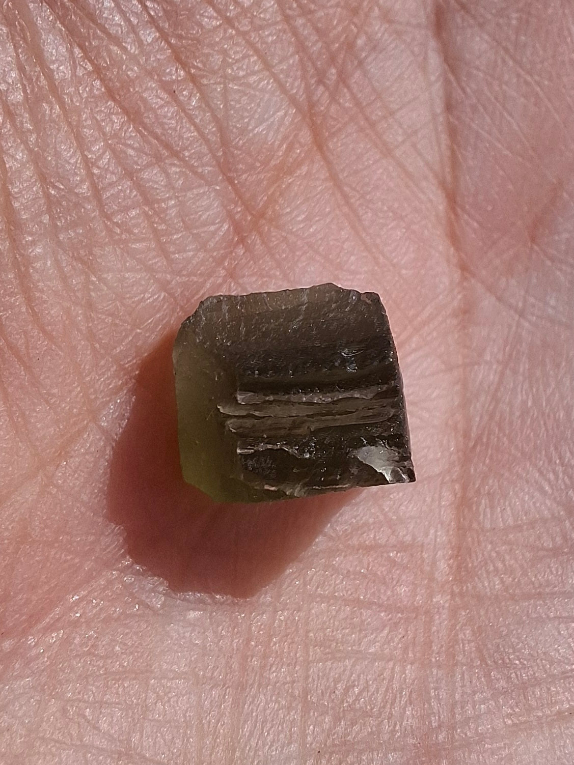 Moldavite Piece, 1.00g, Tektite (Ref: 1398)