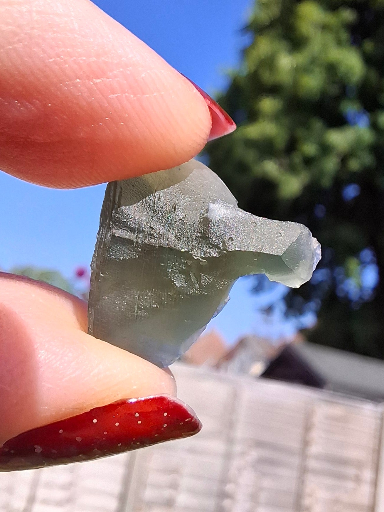Moldavite Piece, 1.68g, Tektite (Ref: 1468)