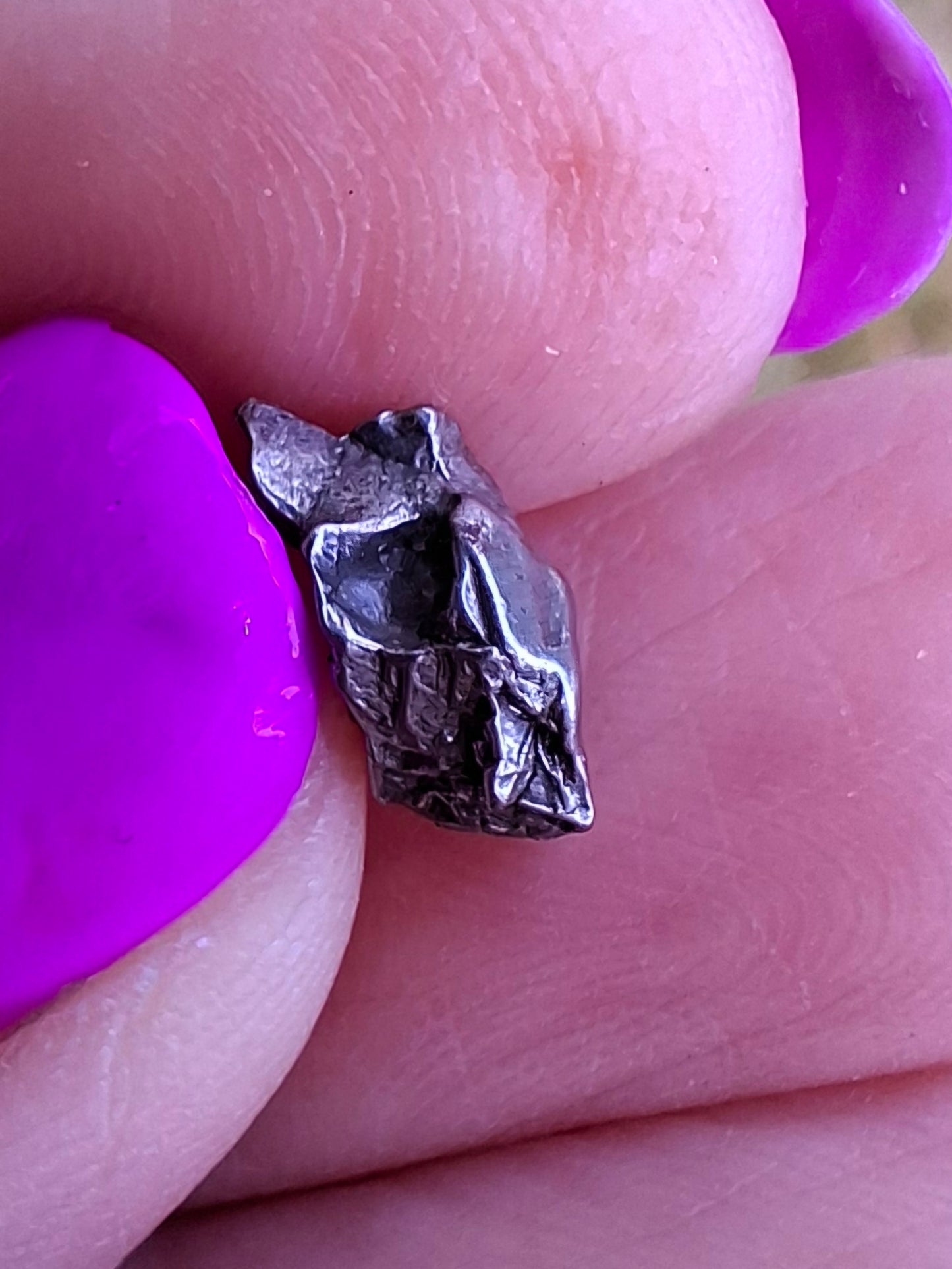 Campo del Cielo, 0.87g, Nickel Iron Meteorite (Ref: C4)