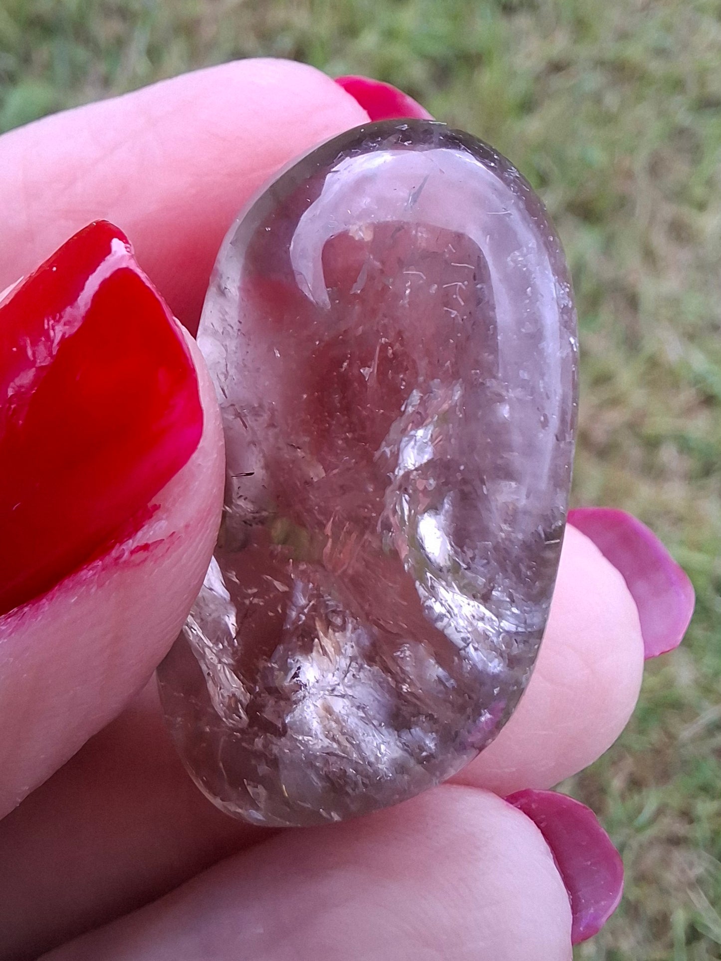 Smoky Quartz, Tumble Stone, Crystal (Ref: T104)