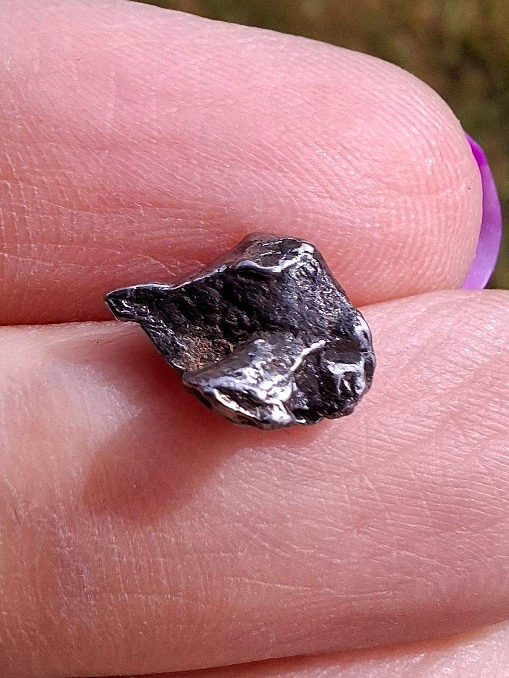Campo del Cielo, 0.91g, Nickel Iron Meteorite (Ref: C1)