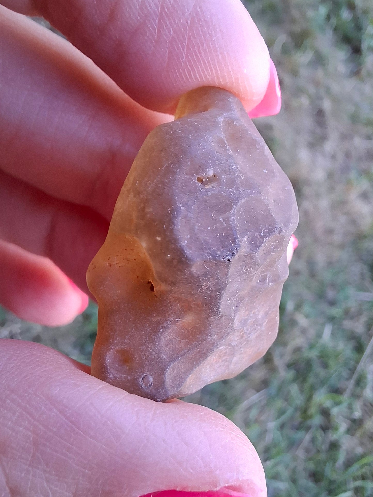 Libyan Desert Glass (darker) Piece, 10.25g, Tektite (Ref: L1368)