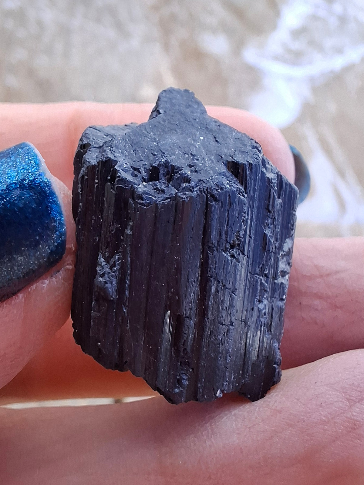Black Tourmaline RAW, 11.70g, Crystal (Ref: RBT6)