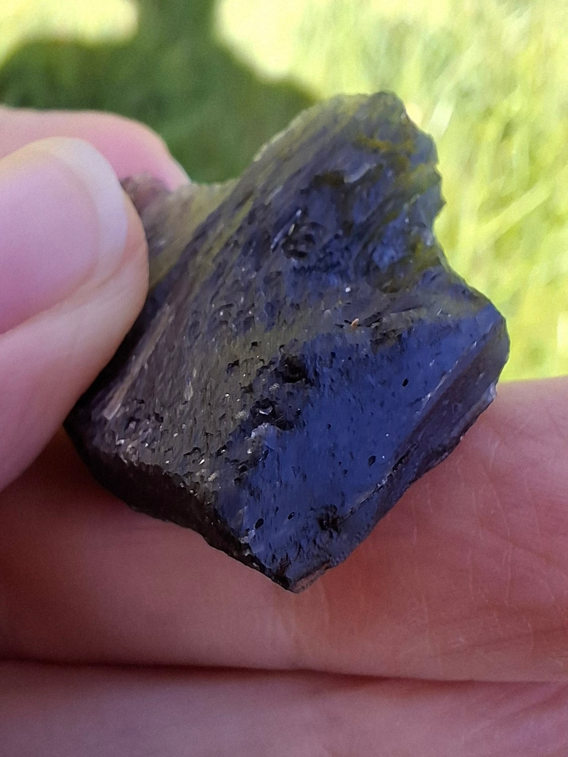 Moldavite Piece, JAKULE, 11.71g, Tektite (Ref: 1173)