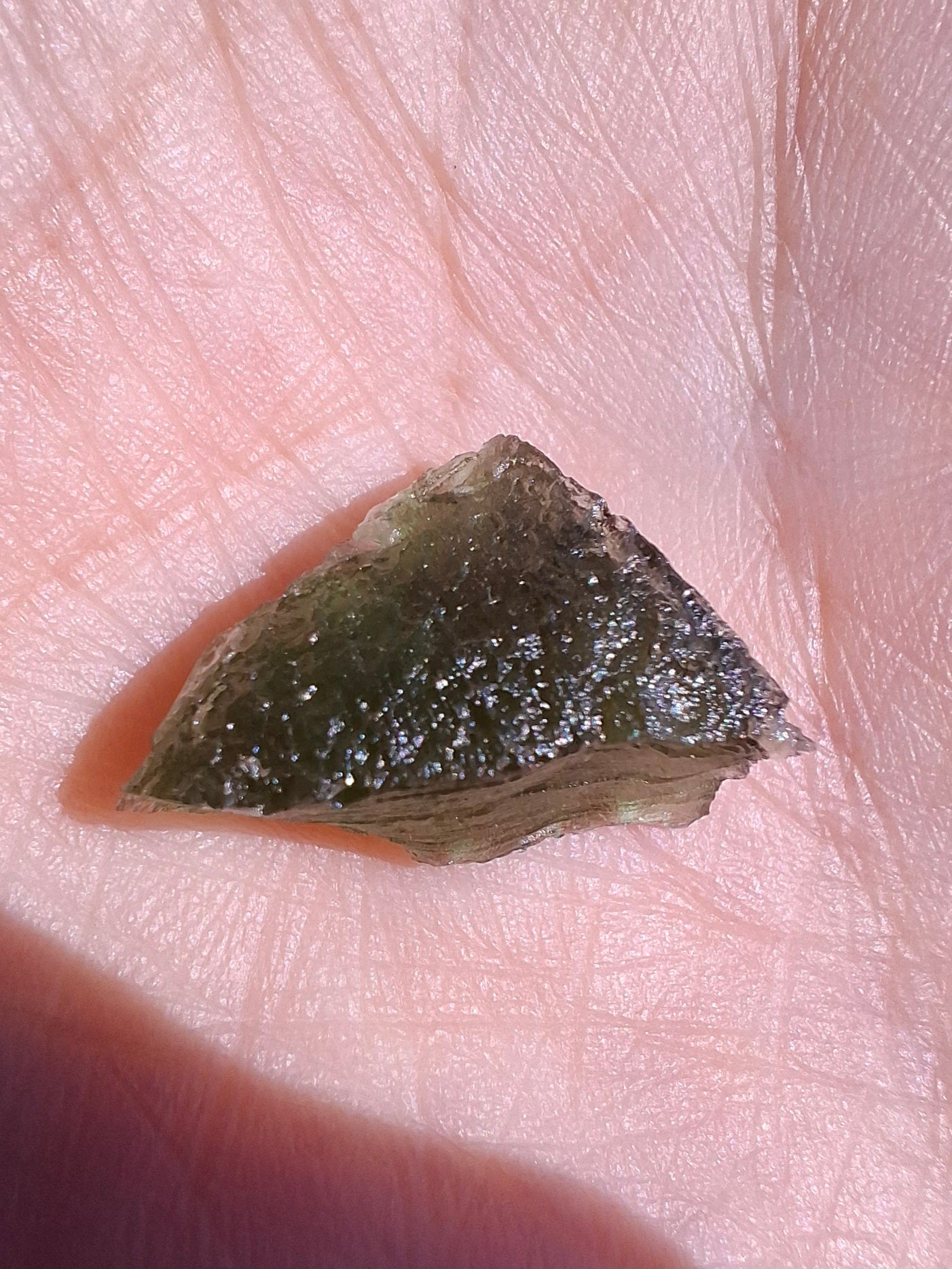 Moldavite Piece, 1.55g, Tektite (Ref: 1469)