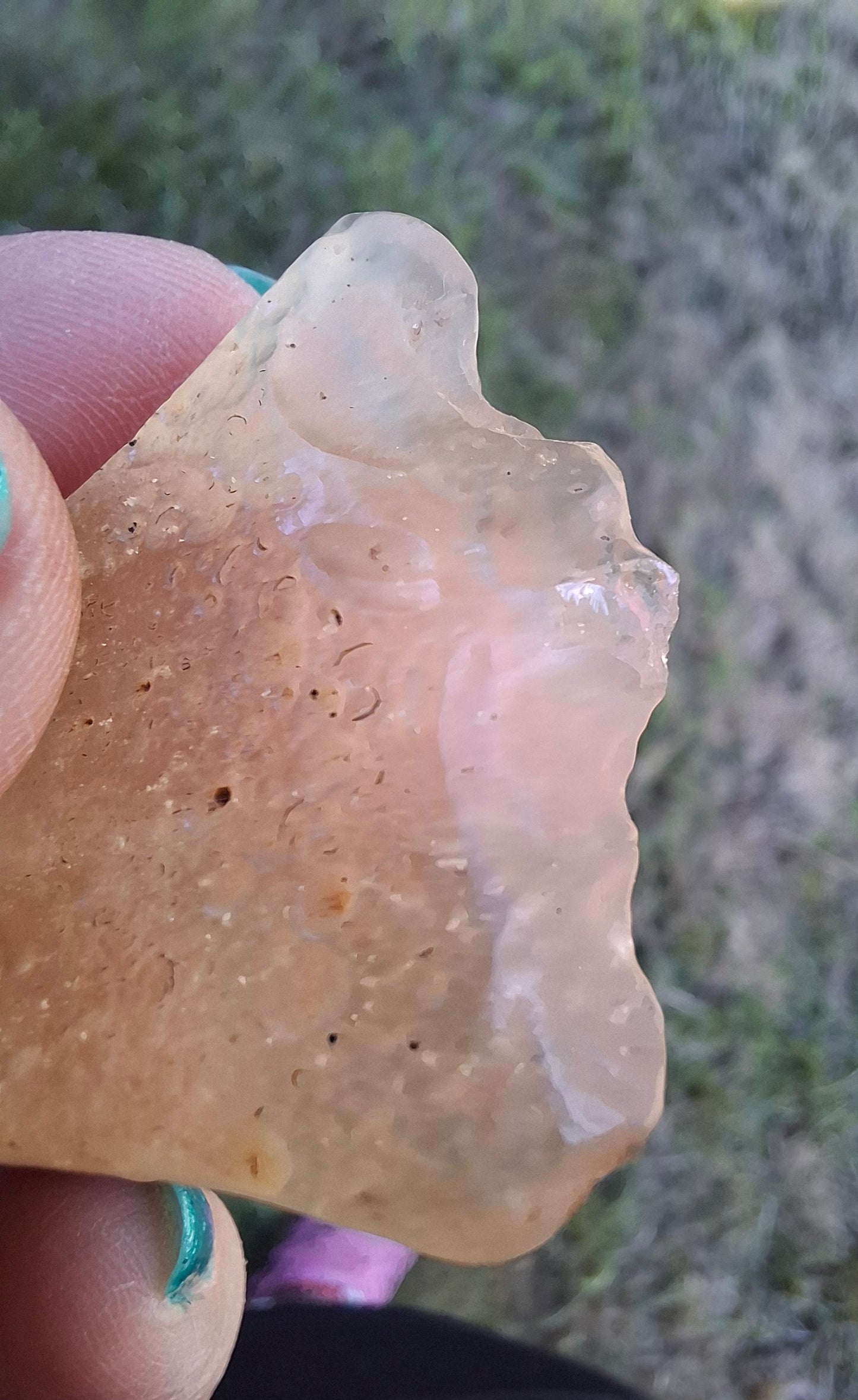 Libyan Desert Glass Piece, 15.20g, Tektite (Ref: LE276)