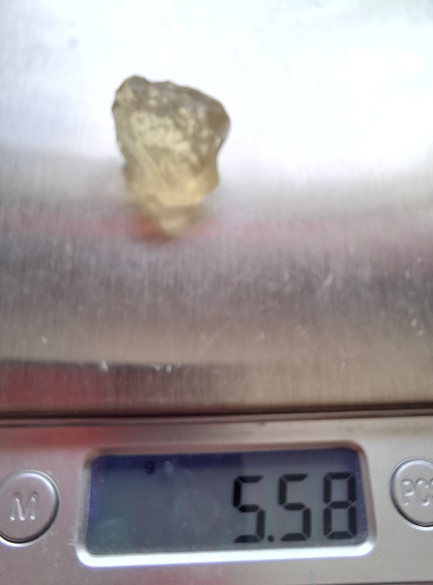 Libyan Desert Glass Piece, 5.58g, Tektite
