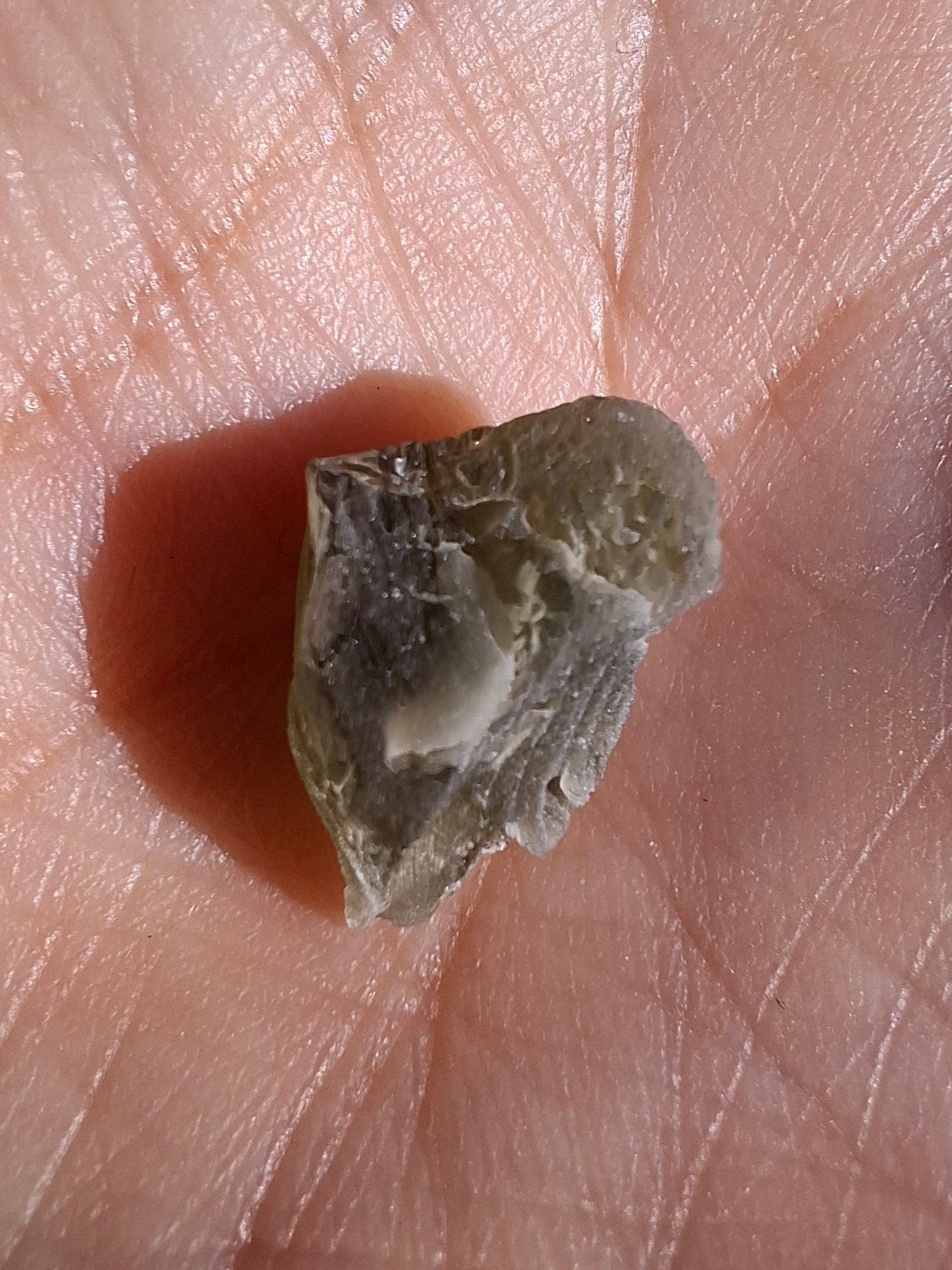 Moldavite Piece, 0.91g, Tektite (Ref: 1460)