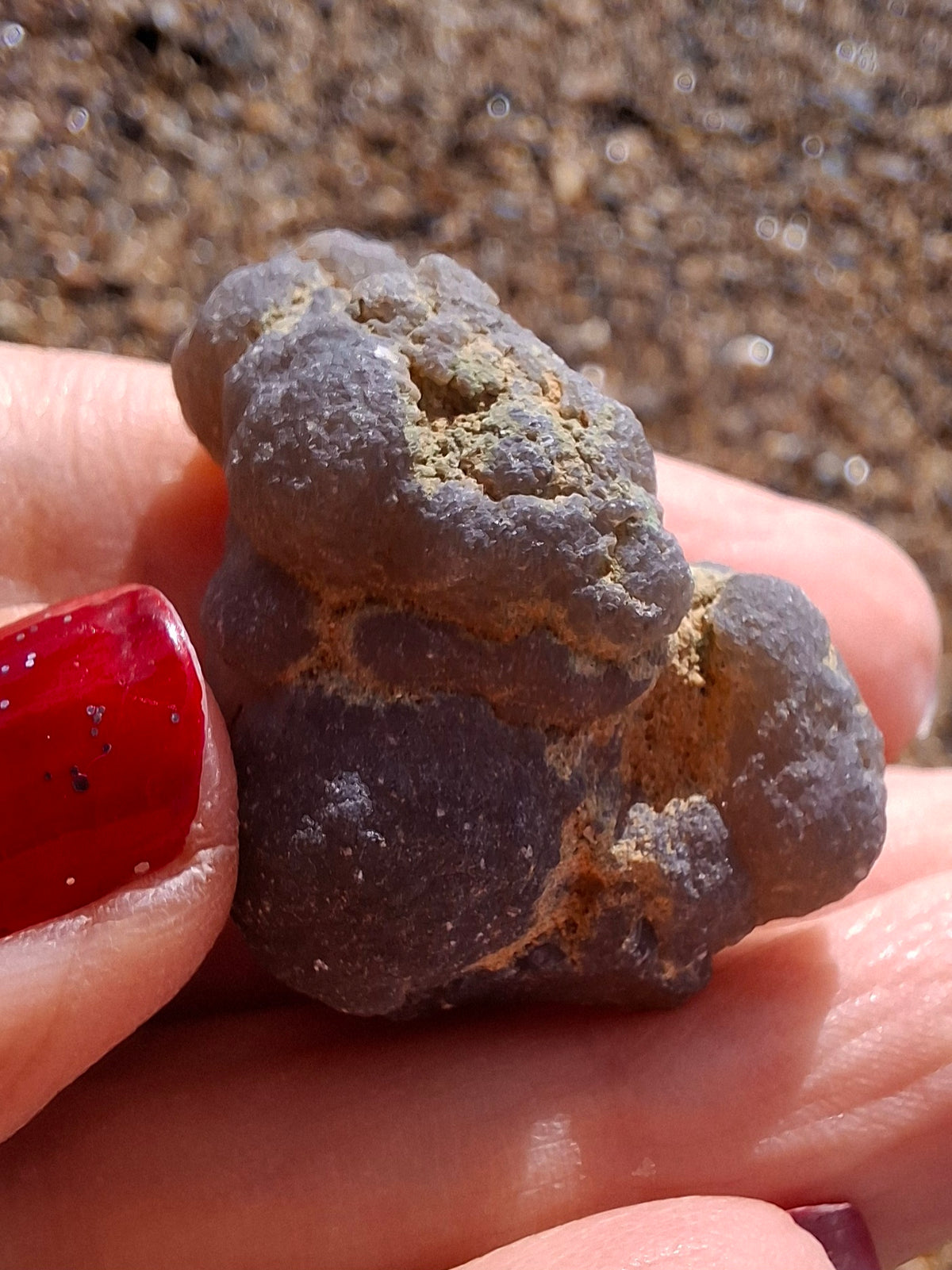Nebula Chalcedony, 16.92g, Fossil (Ref: NC6)