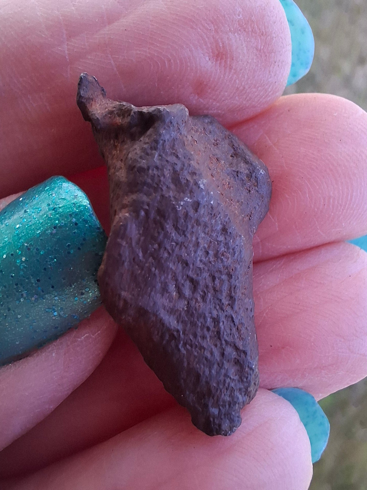Gebel Kamil Iron Meteorite, 13.55g (Ref: K43)