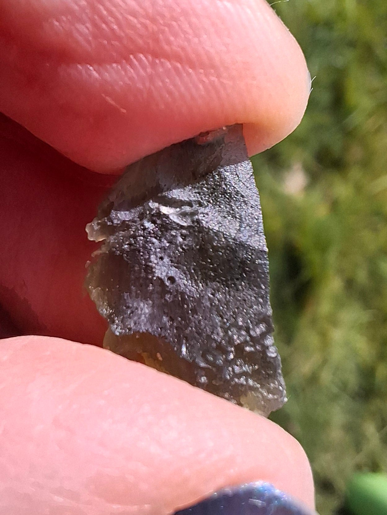 Moldavite Piece, 1.16g, Tektite (Ref: 1393)