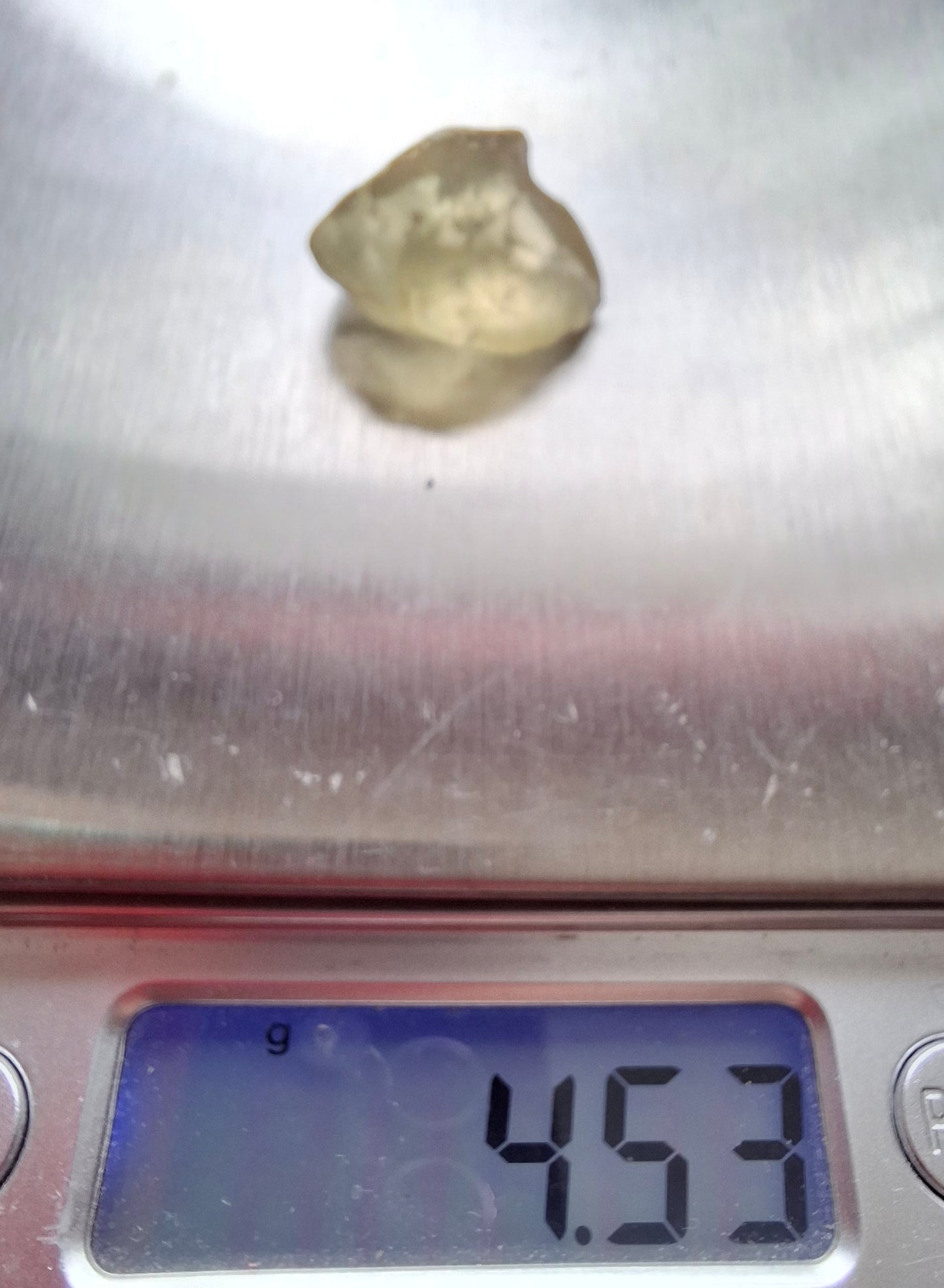 Libyan Desert Glass Piece, 4.53g, Tektite